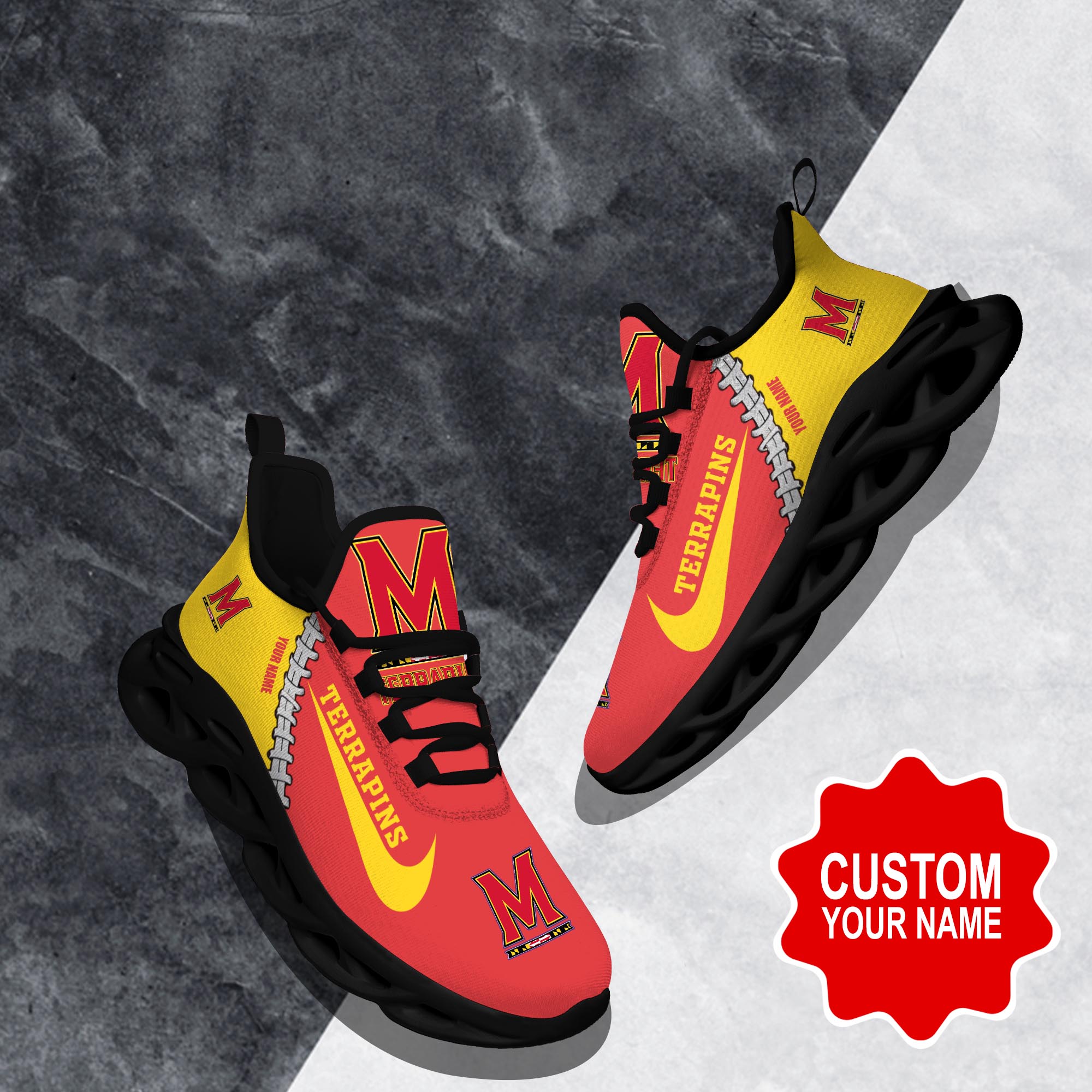 Maryland Terrapins Clunky shoes Custom 58828