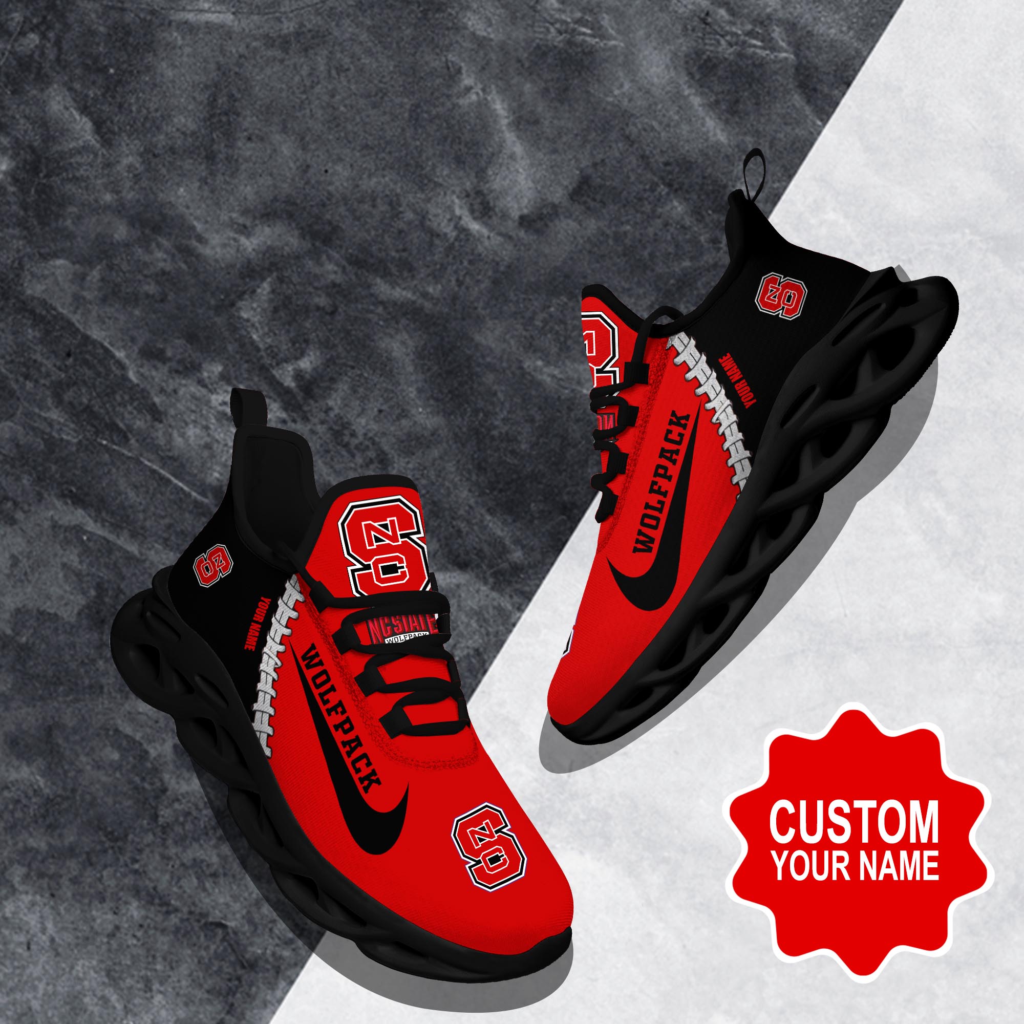NC State Wolfpack Clunky shoes Custom 58828