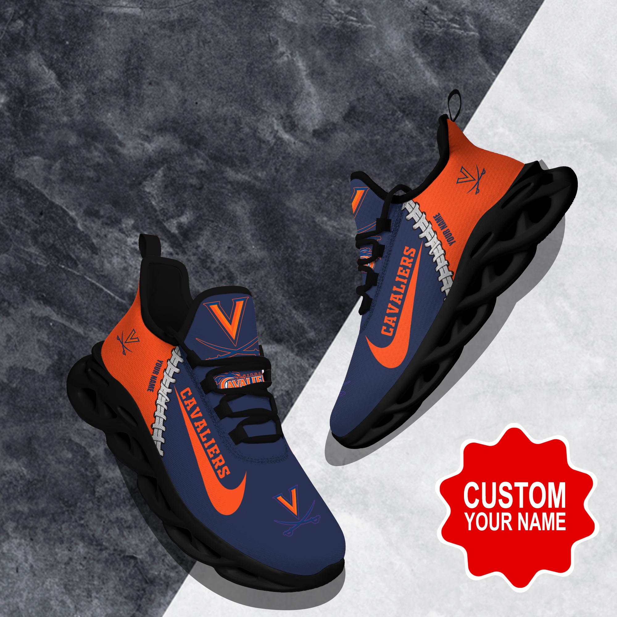 Virginia Cavaliers Clunky shoes Custom 58828