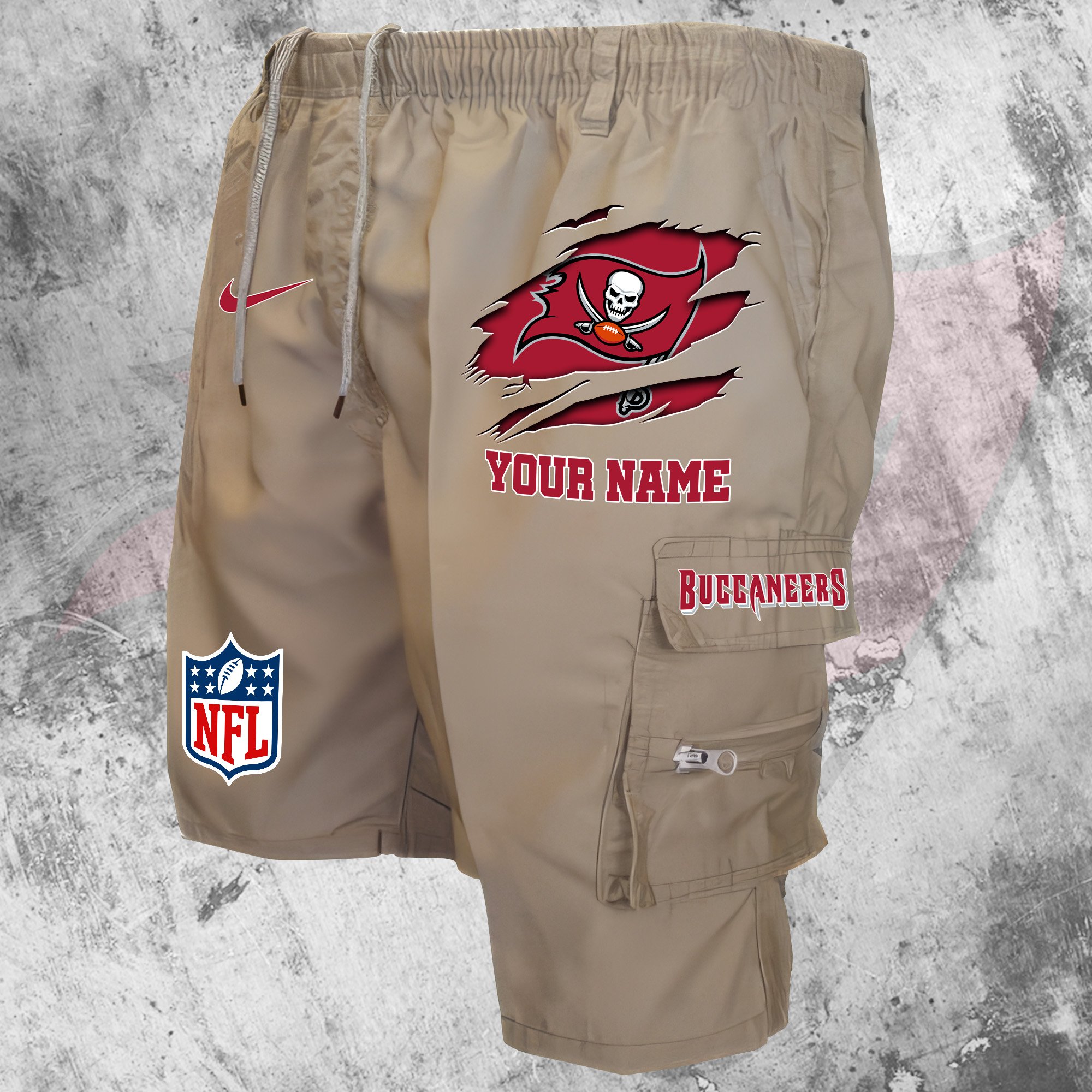 Tampa Bay Buccaneers Man Shorts Custom Your Name, Sport Man Shorts, Gifts For Football Lovers EHIVM-59293