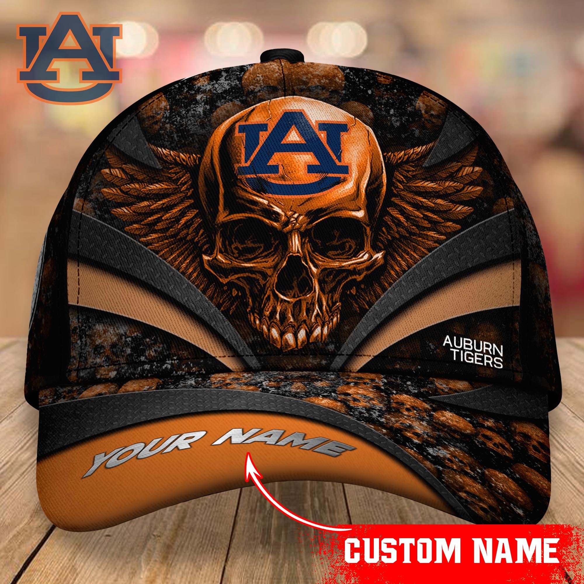 Auburn Tigers CAP Custom T-34383
