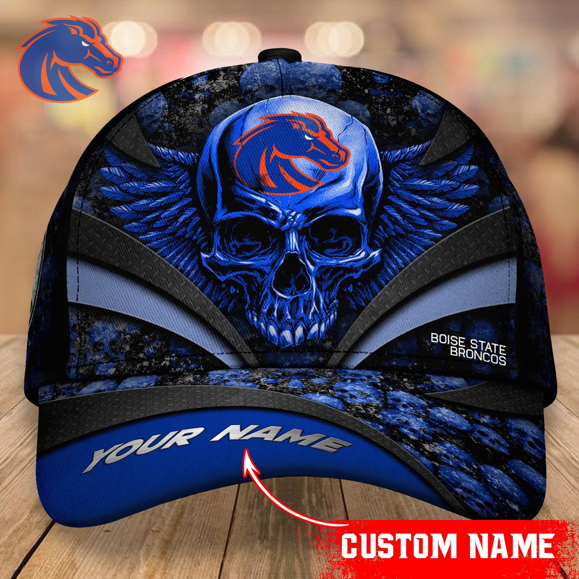 Boise State Broncos CAP Custom T-34383