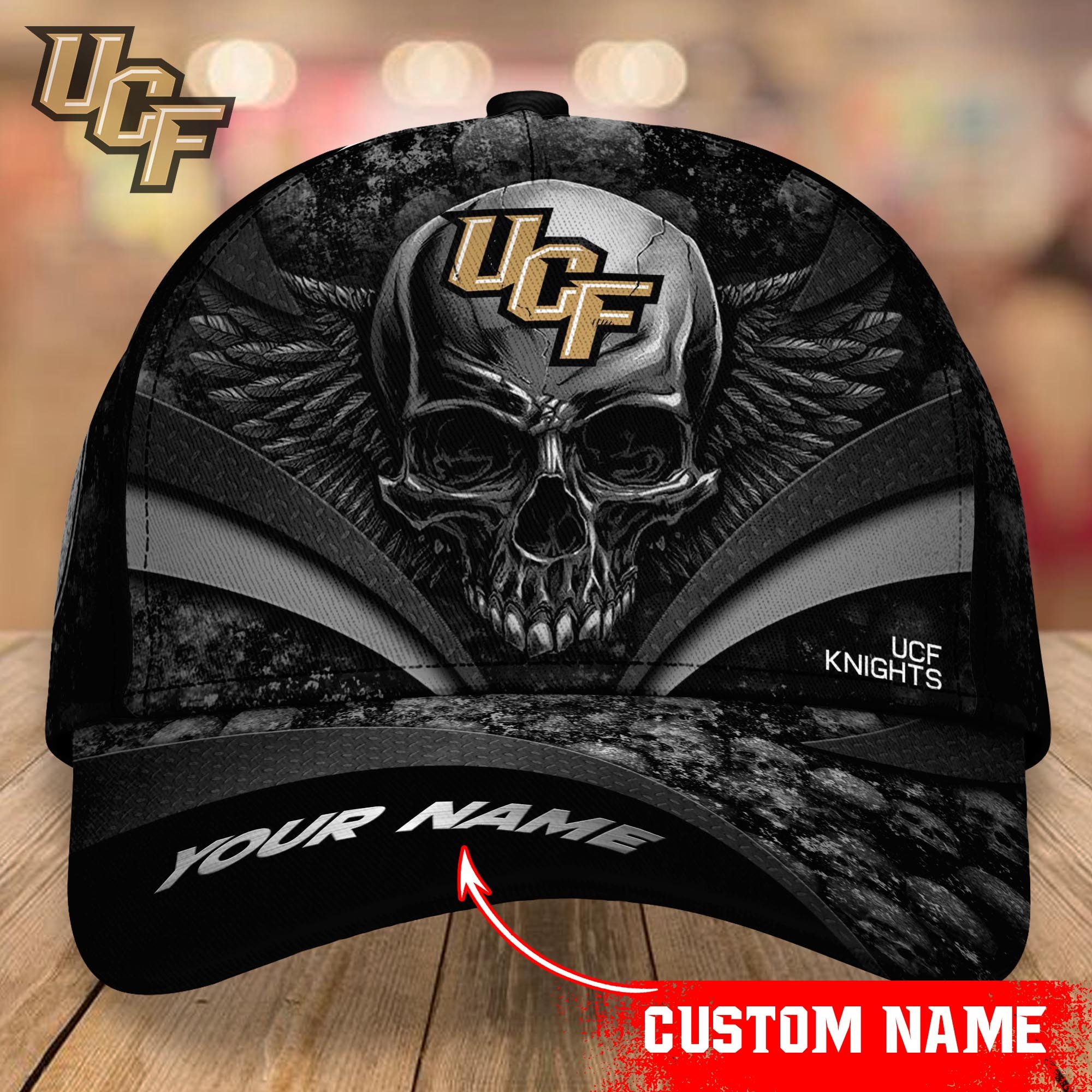 UCF Knights CAP Custom T-34383