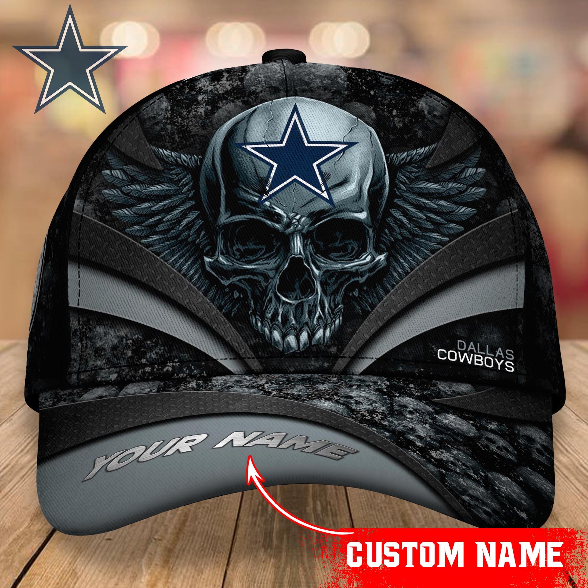 Dallas Cowboys CAP Custom T-34383