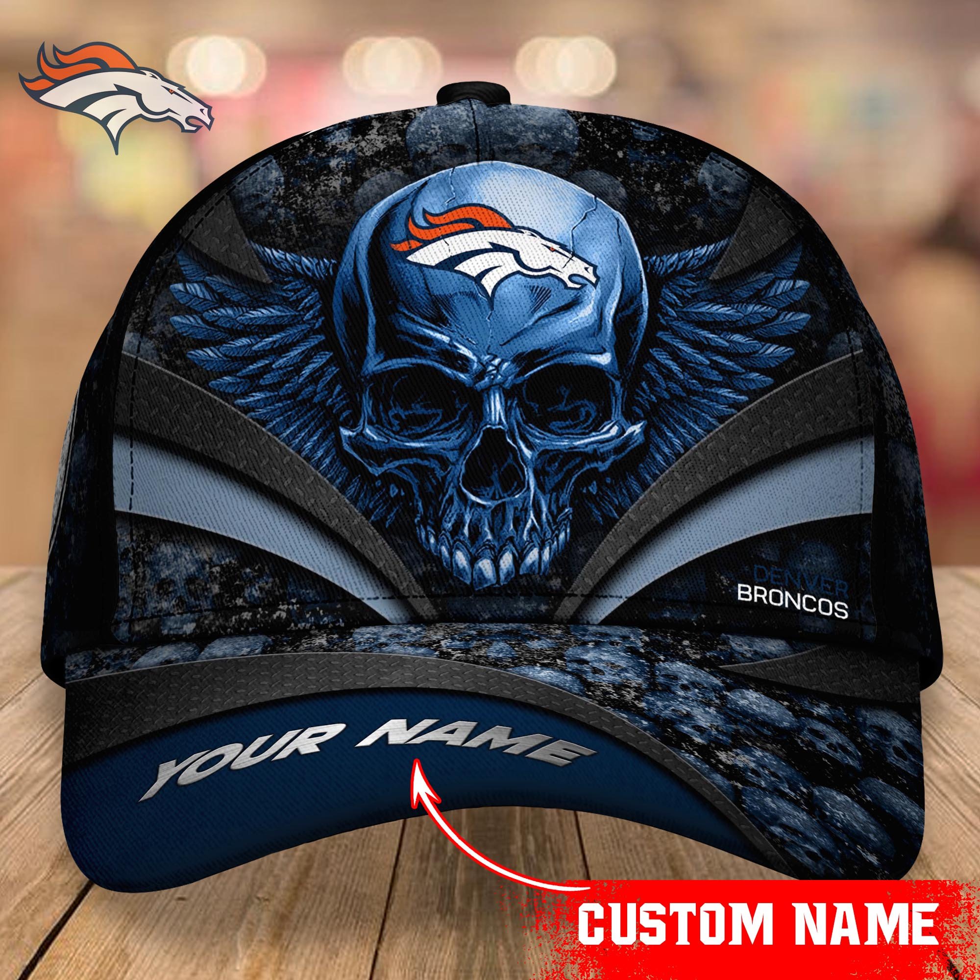 Denver Broncos CAP Custom T-34383