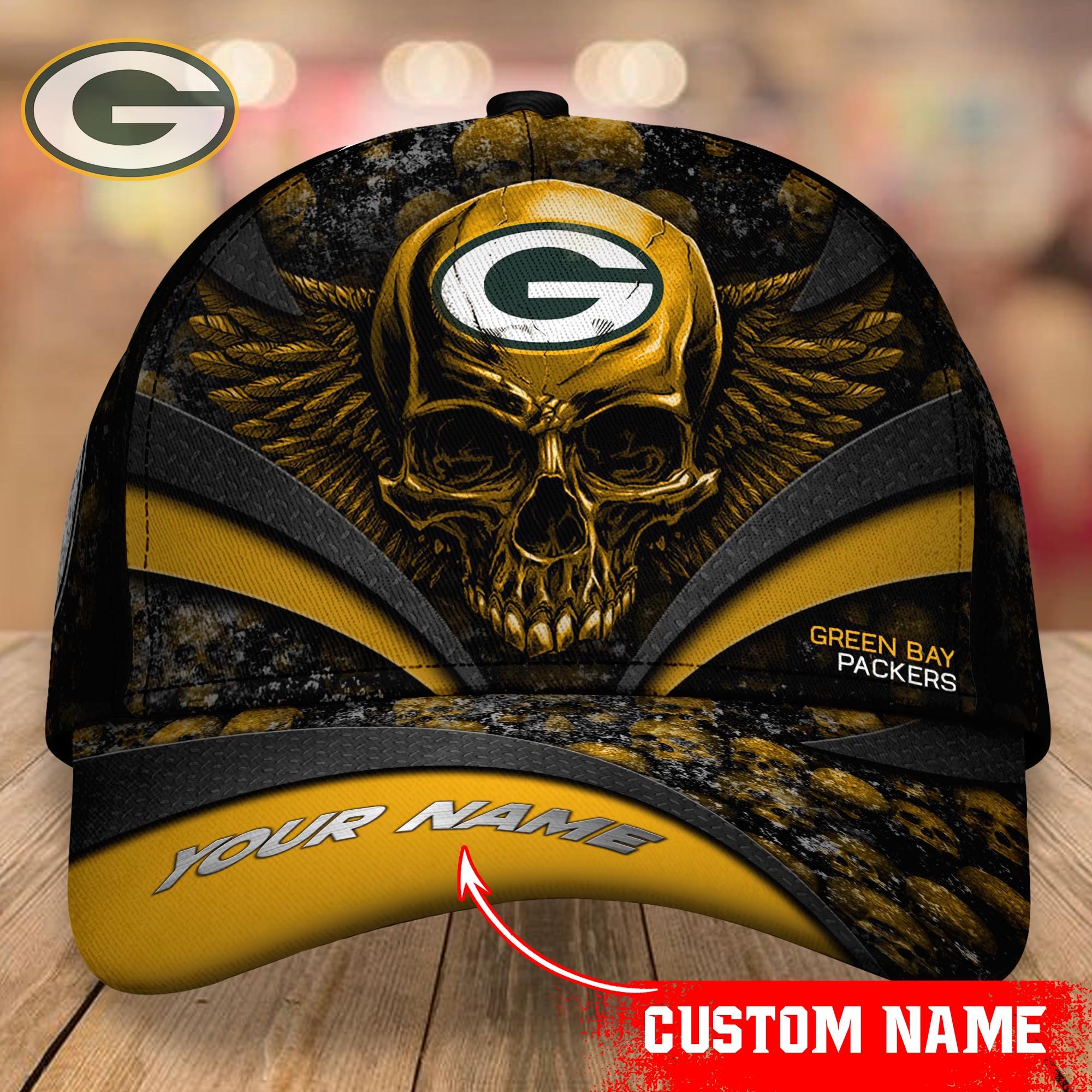 Green Bay Packers CAP Custom T-34383
