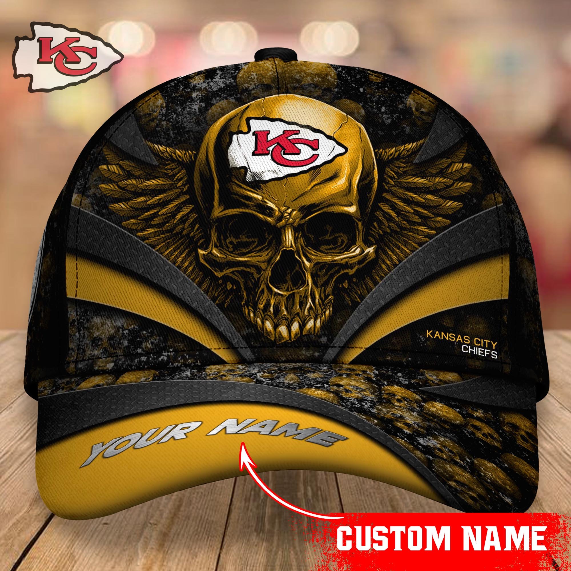 Kansas City Chiefs CAP Custom T-34383