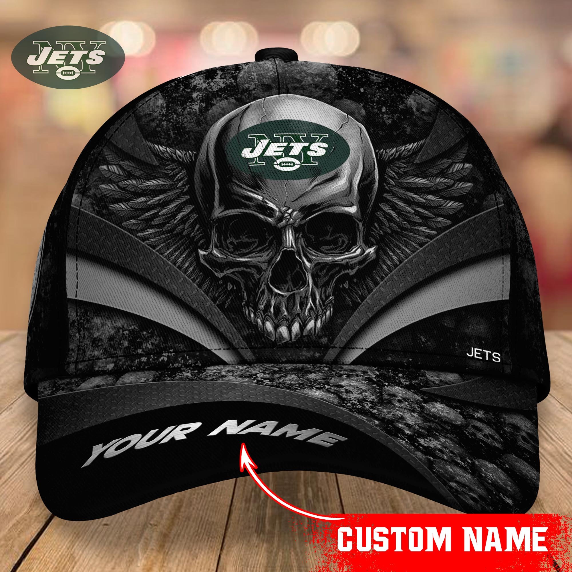 New York Jets CAP Custom T-34383