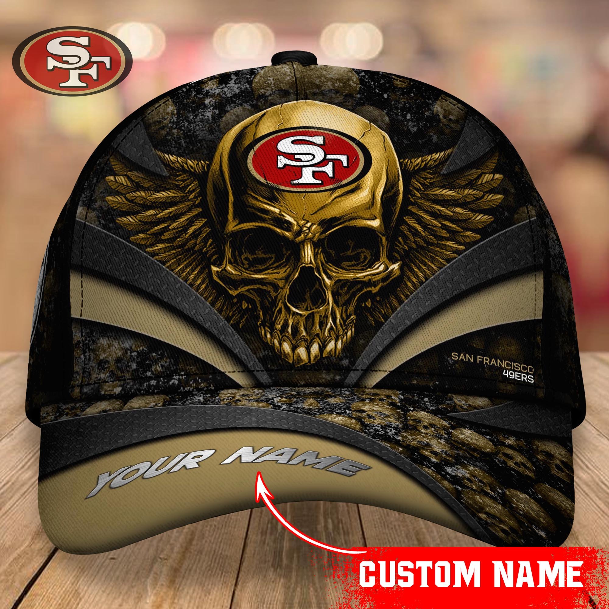 San Francisco 49ers CAP Custom T-34383