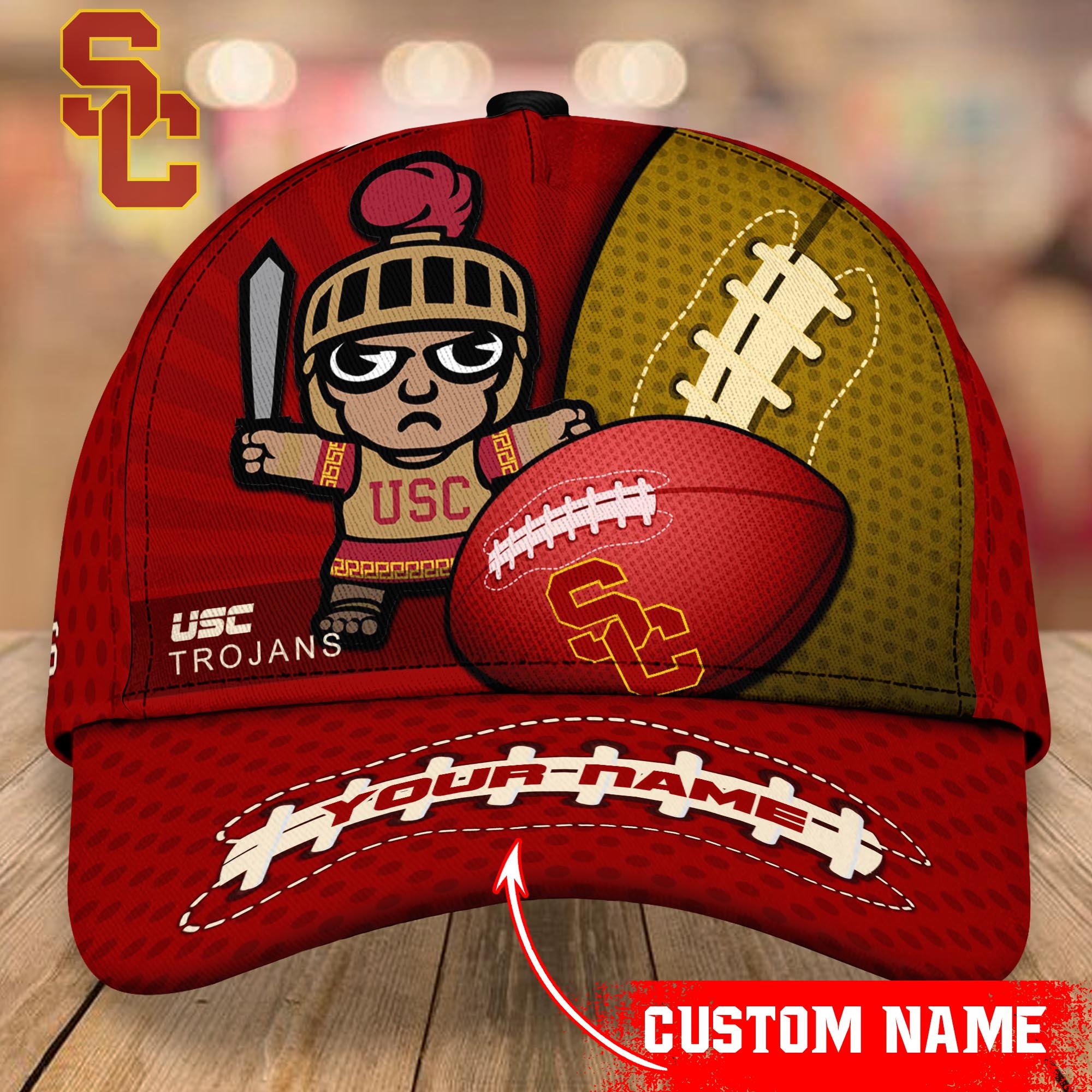 USC Trojans Cap Custom T-38852-38295