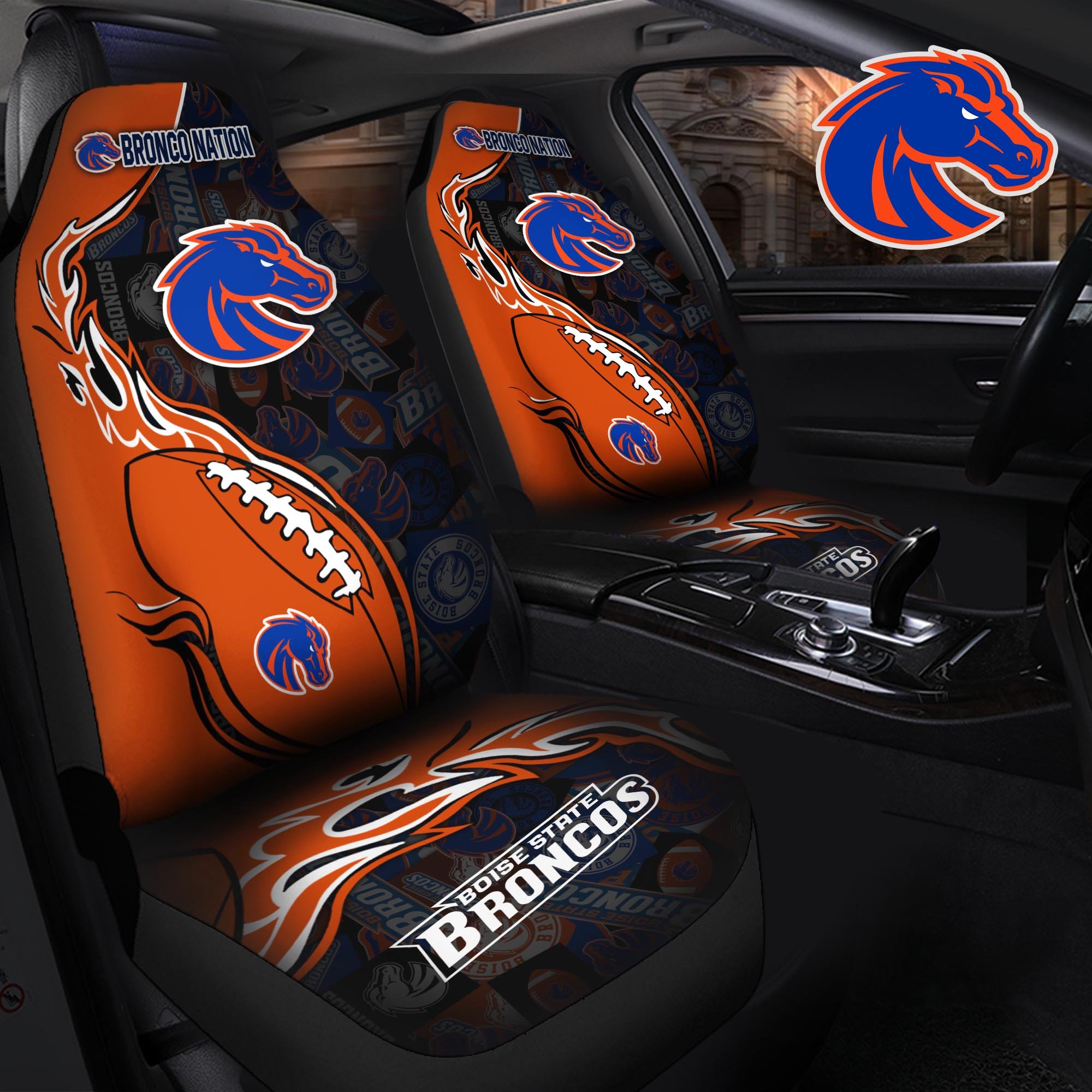 Boise State Broncos Car Seat T-40744