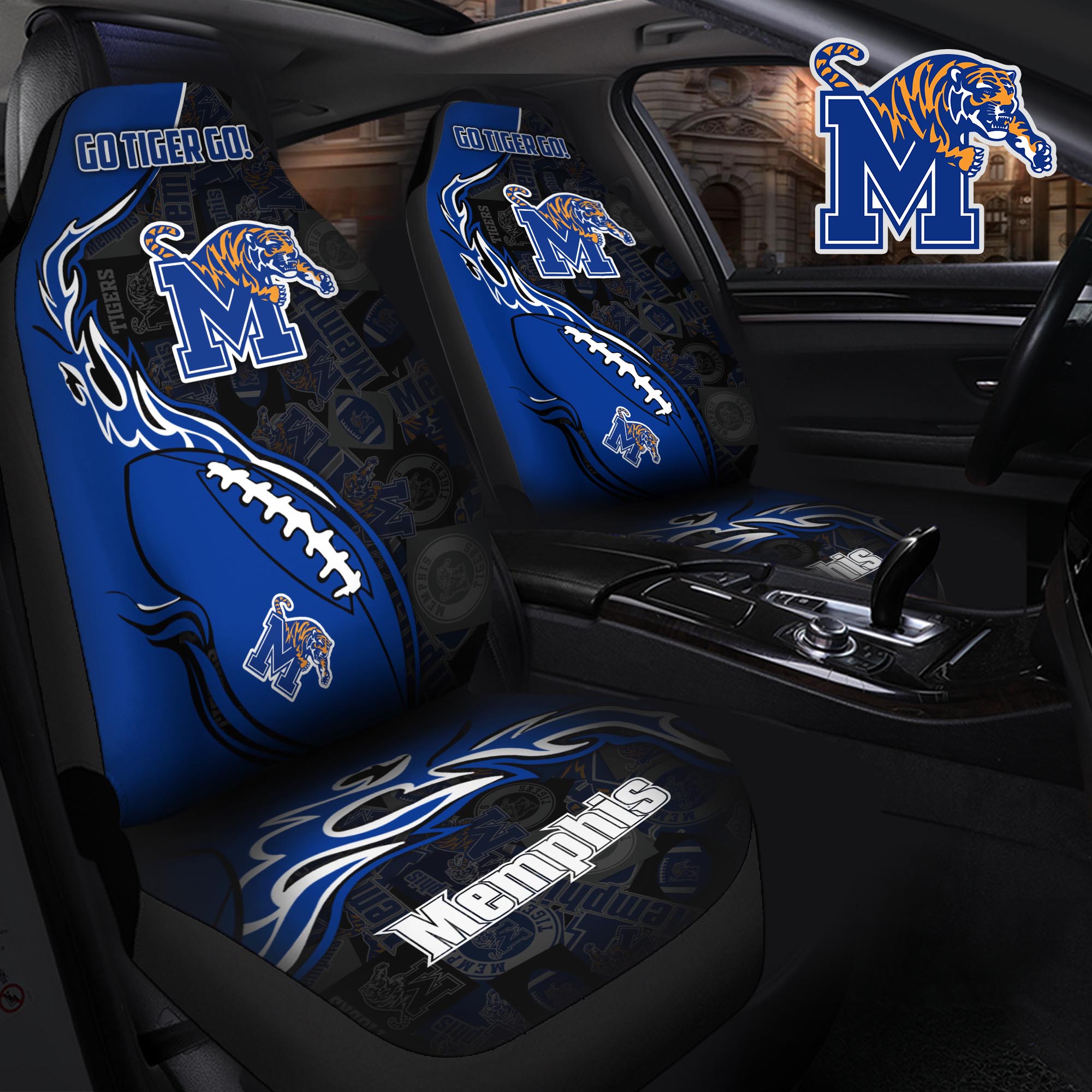 Memphis Tigers Car Seat T-40744