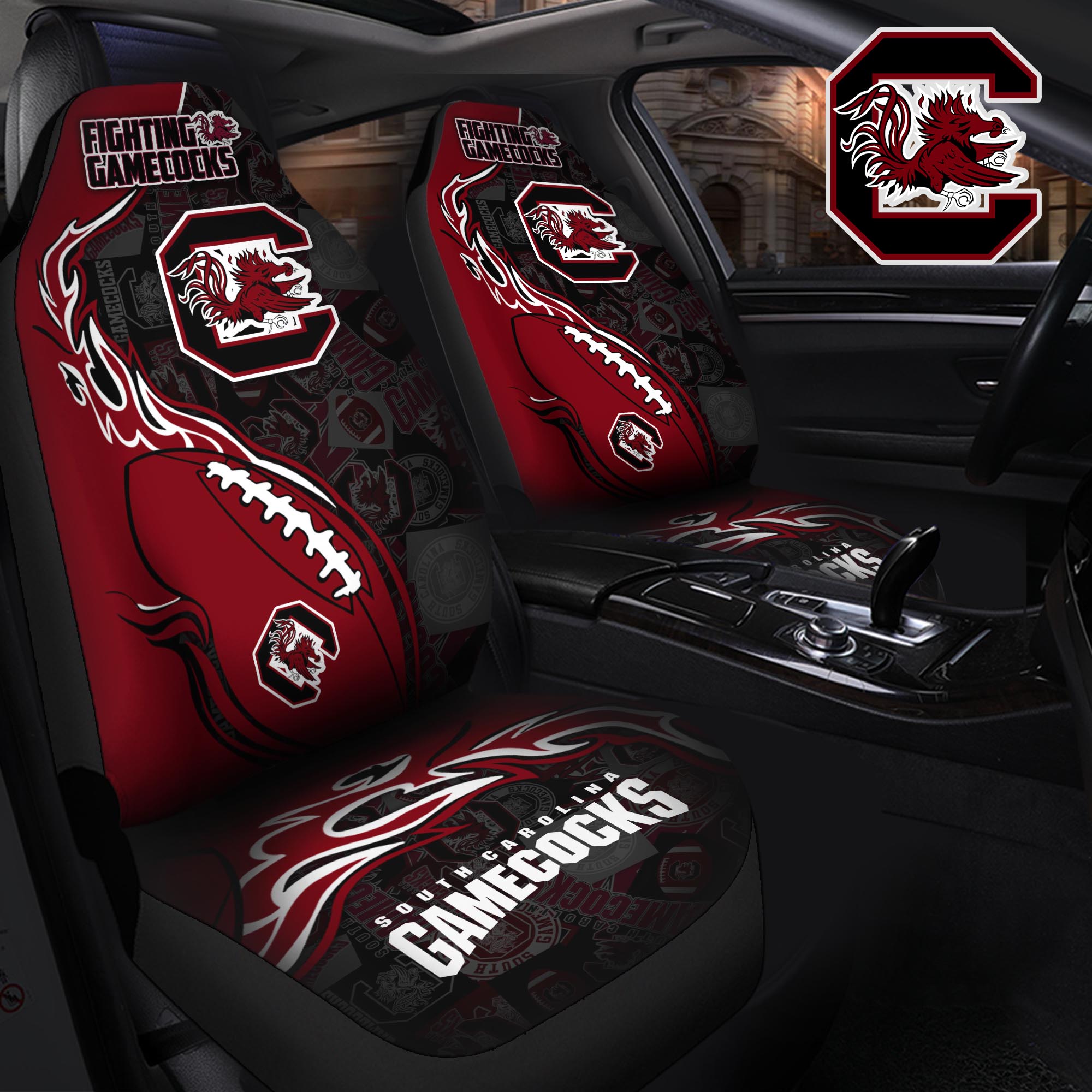 South Carolina Gamecocks Car Seat T-40744