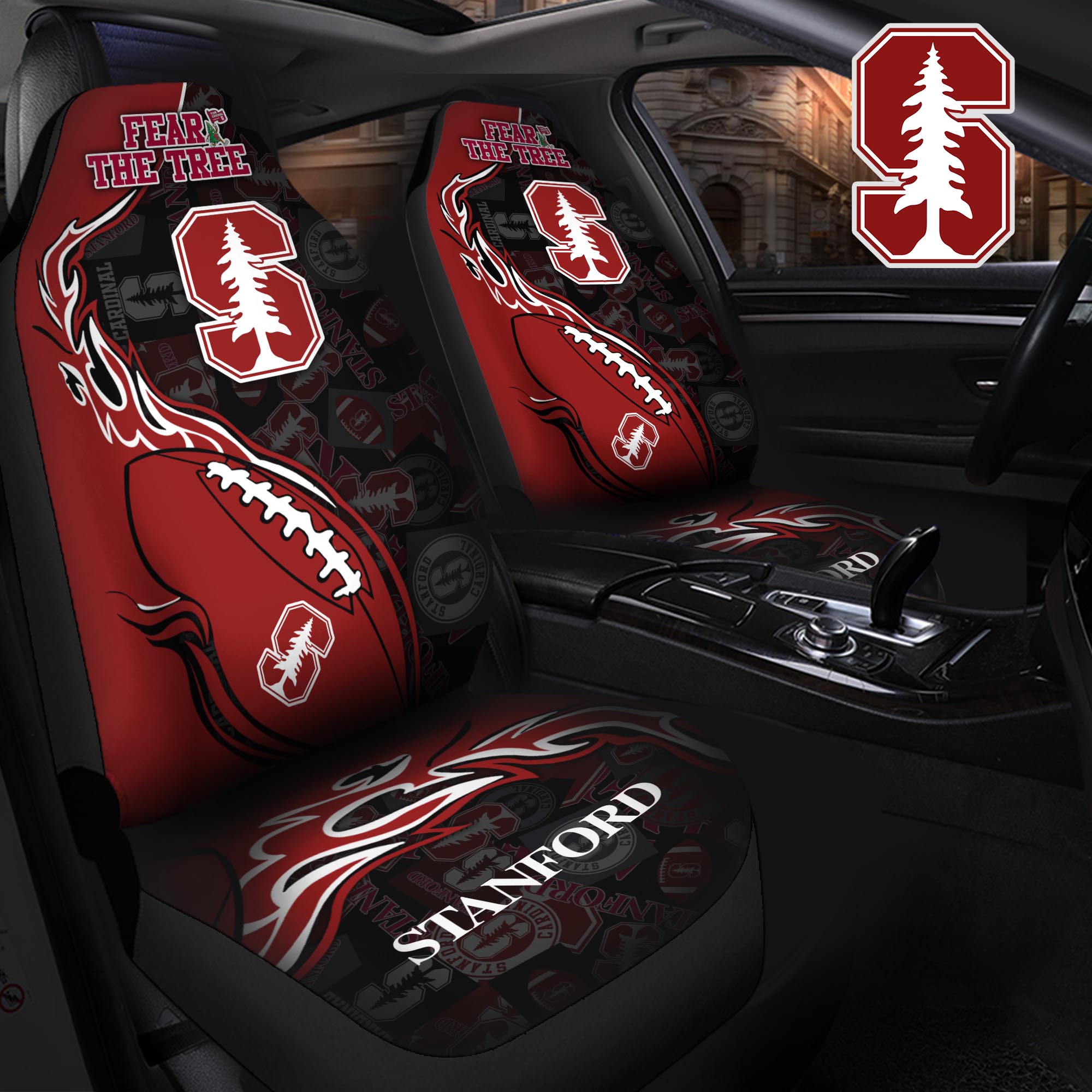 Stanford Cardinal Car Seat T-40744