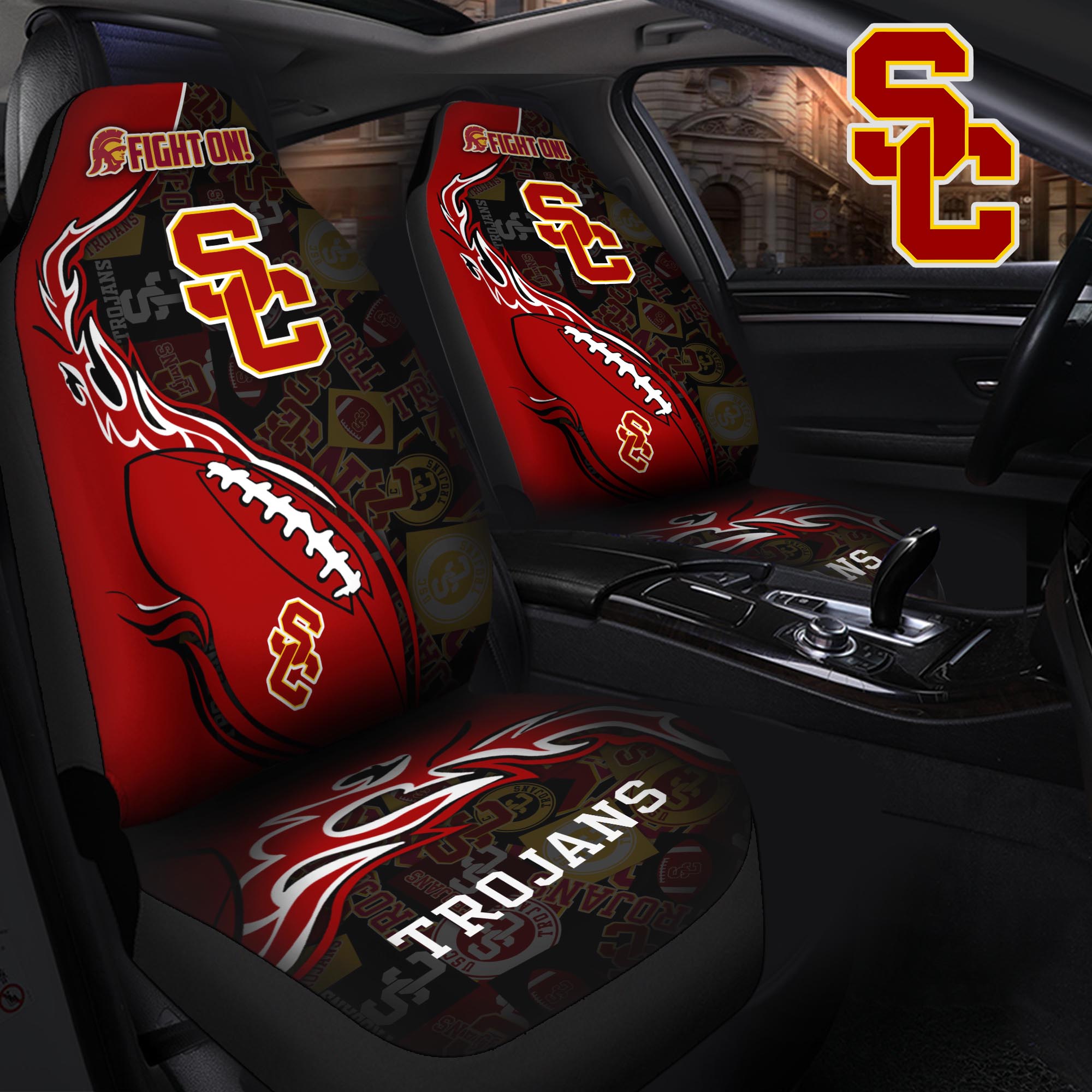USC Trojans Car Seat T-40744