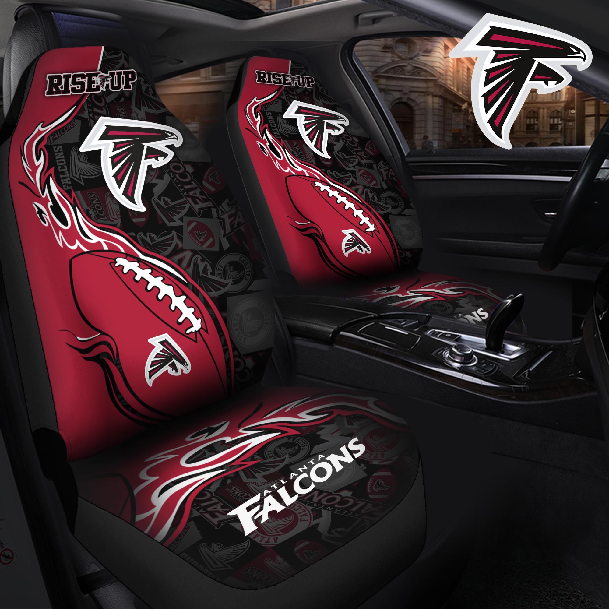 Atlanta Falcons Car Seat T-40744