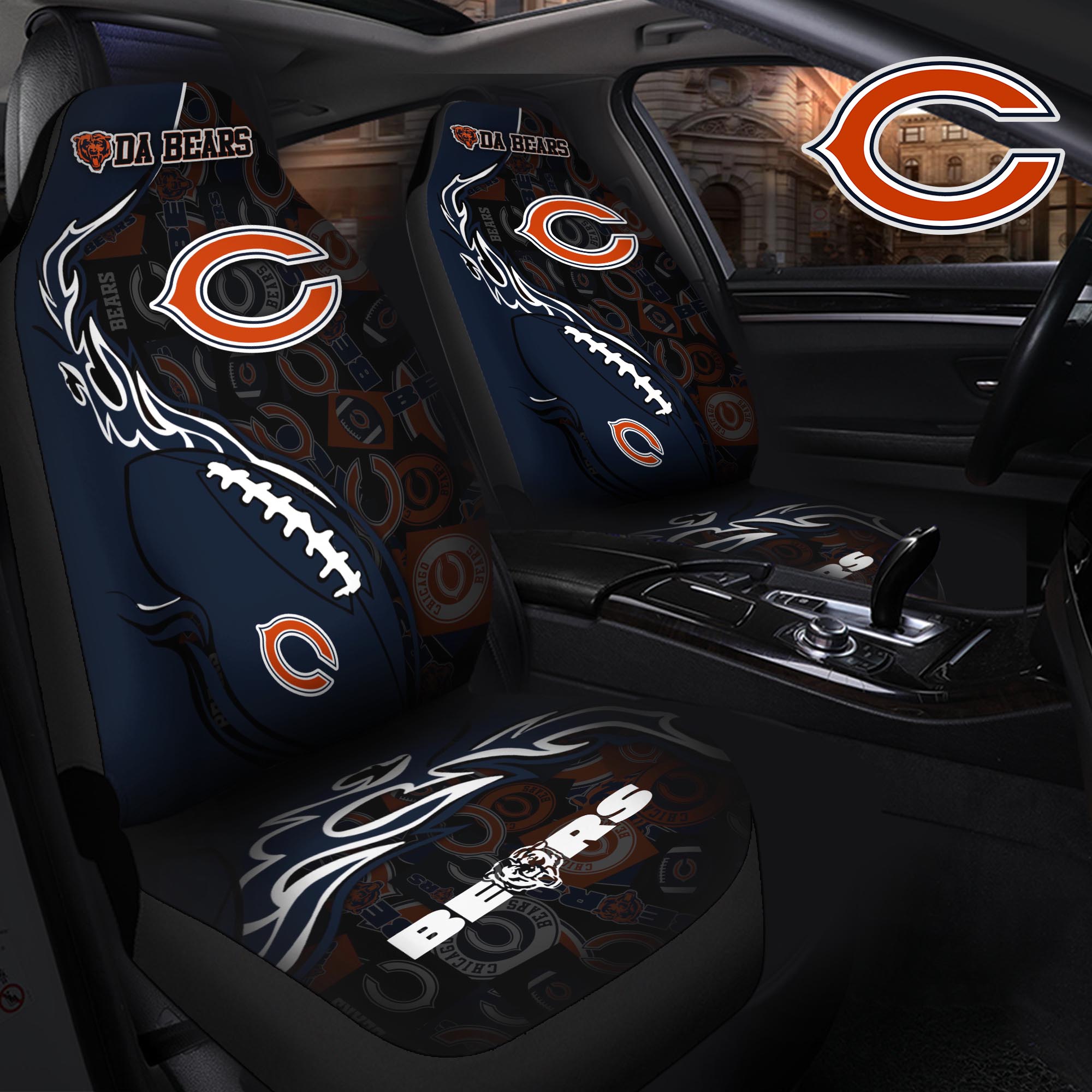 Chicago Bears Car Seat T-40744