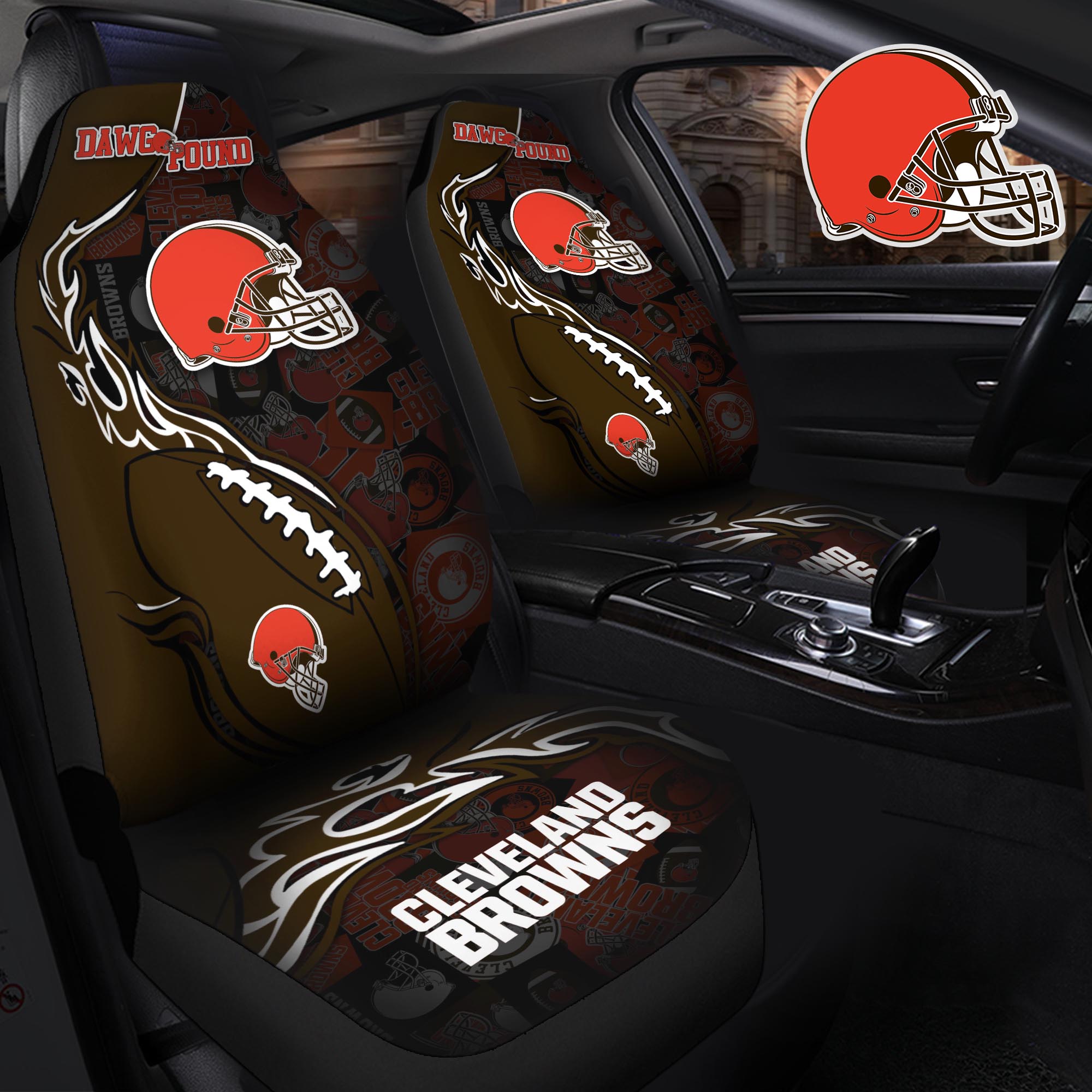 Cleveland Browns Car Seat T-40744