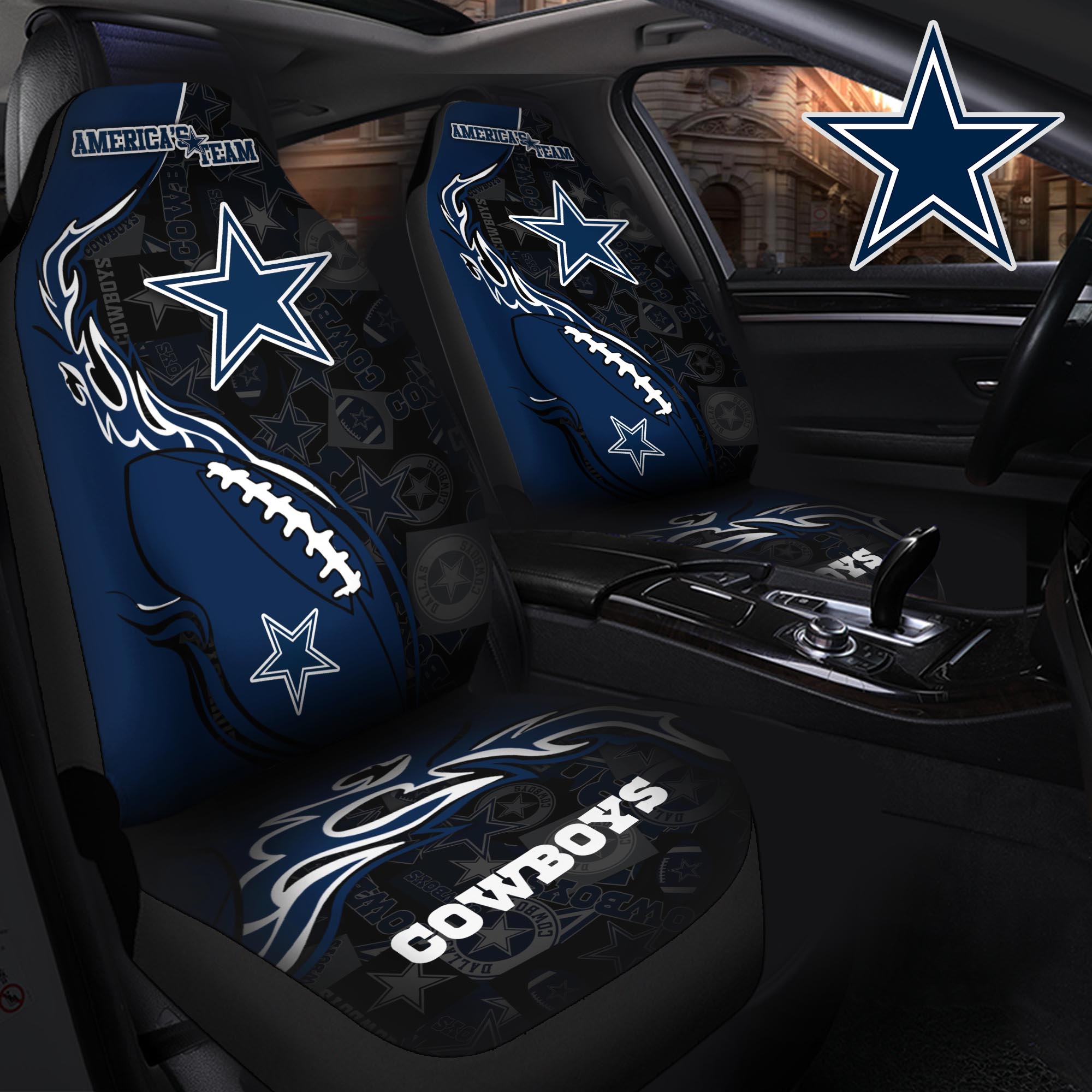 Dallas Cowboys Car Seat T-40744