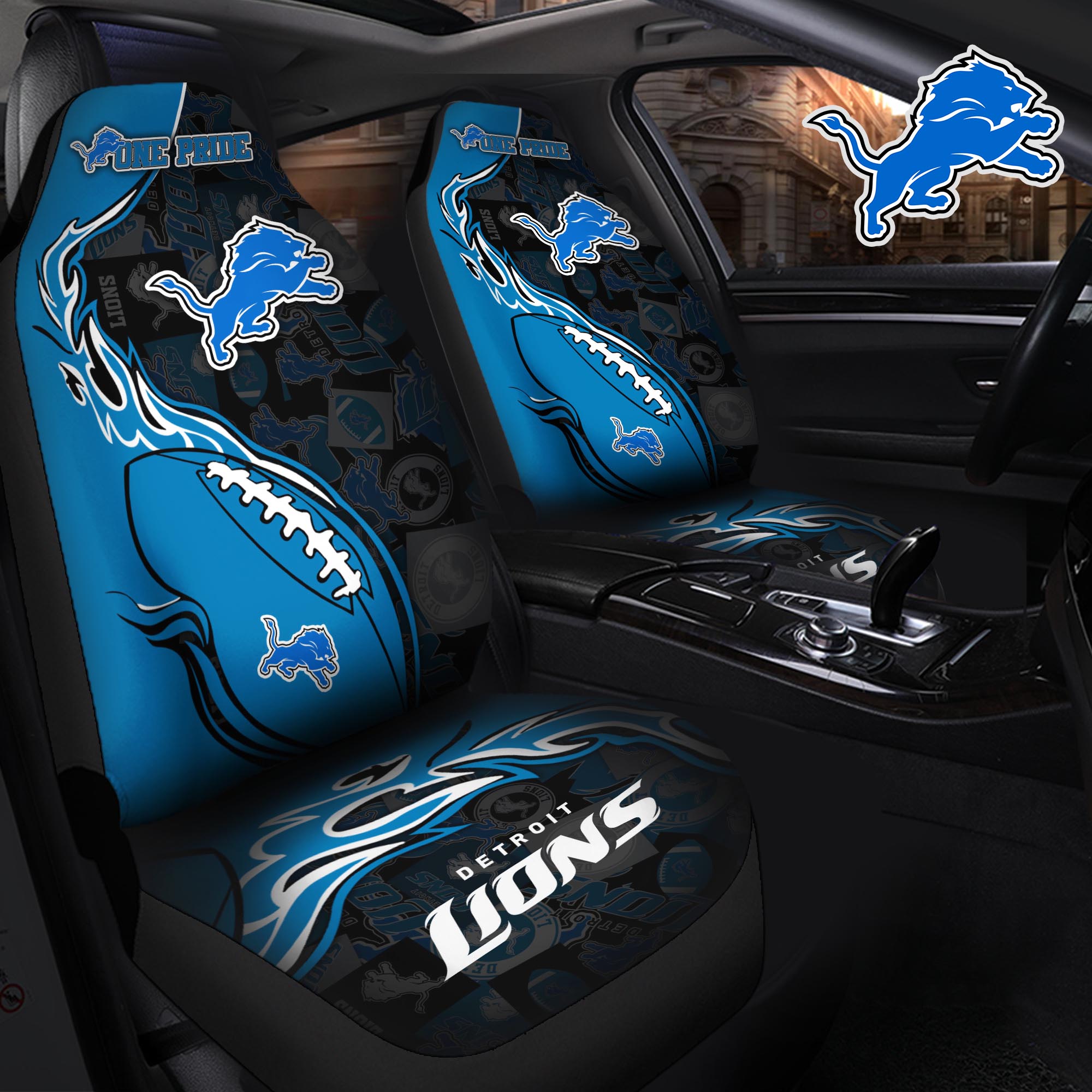 Detroit Lions Car Seat T-40744