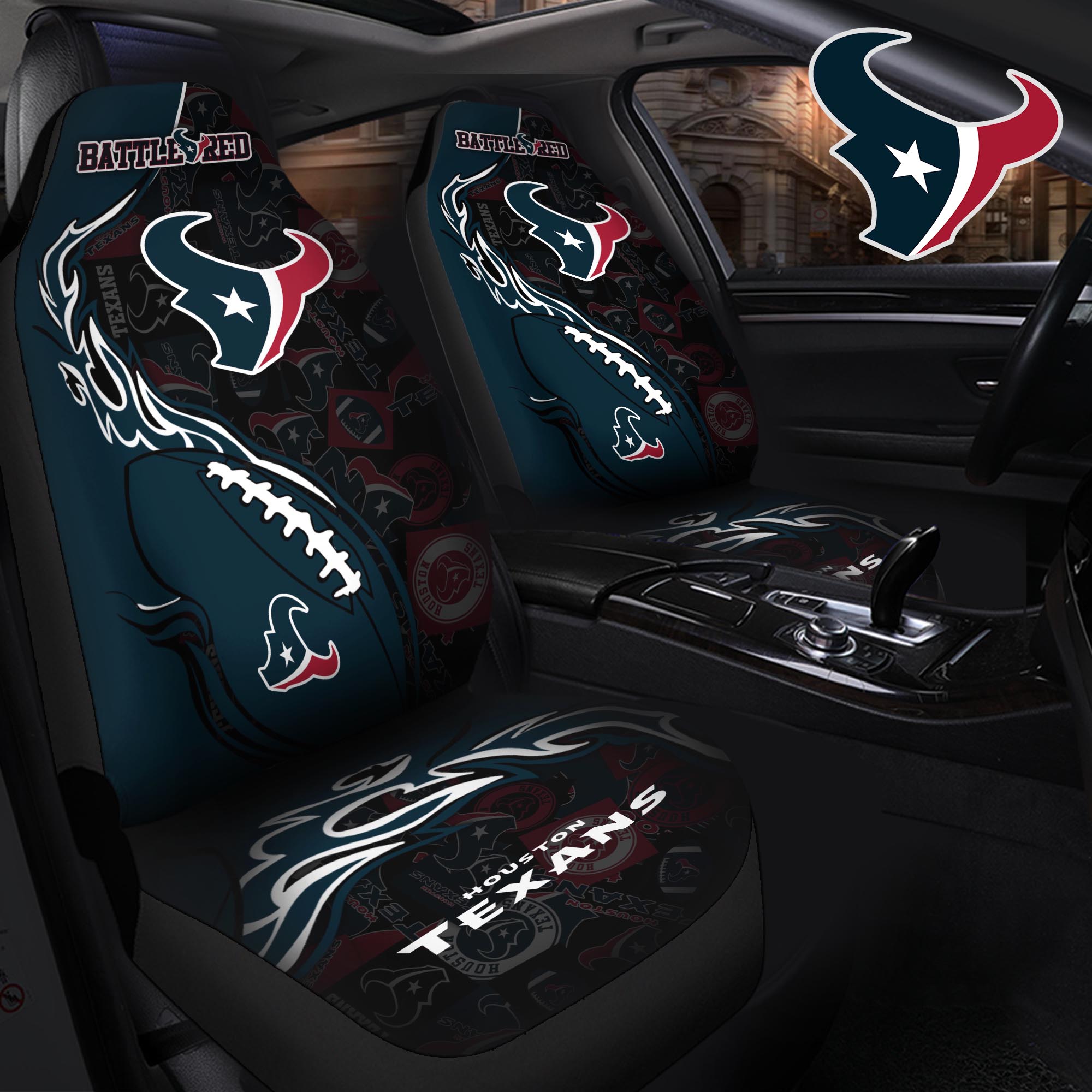 Houston Texans Car Seat T-40744