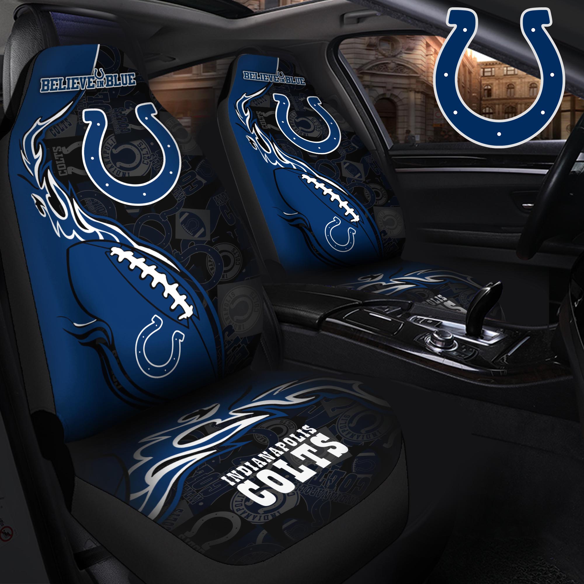 Indianapolis Colts Car Seat T-40744