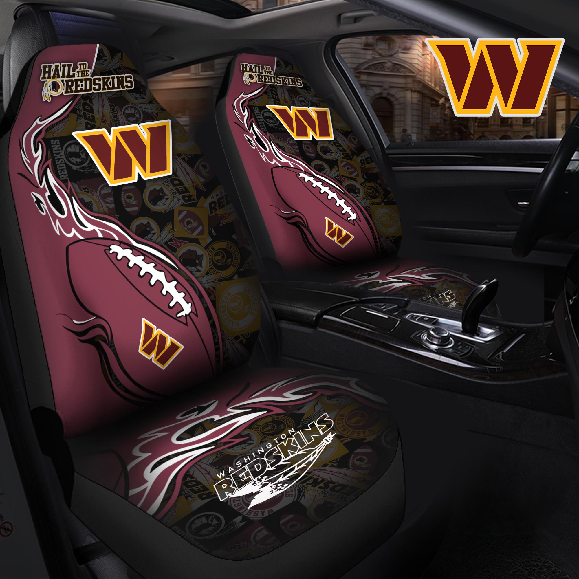 Washington Commanders Car Seat T-40744