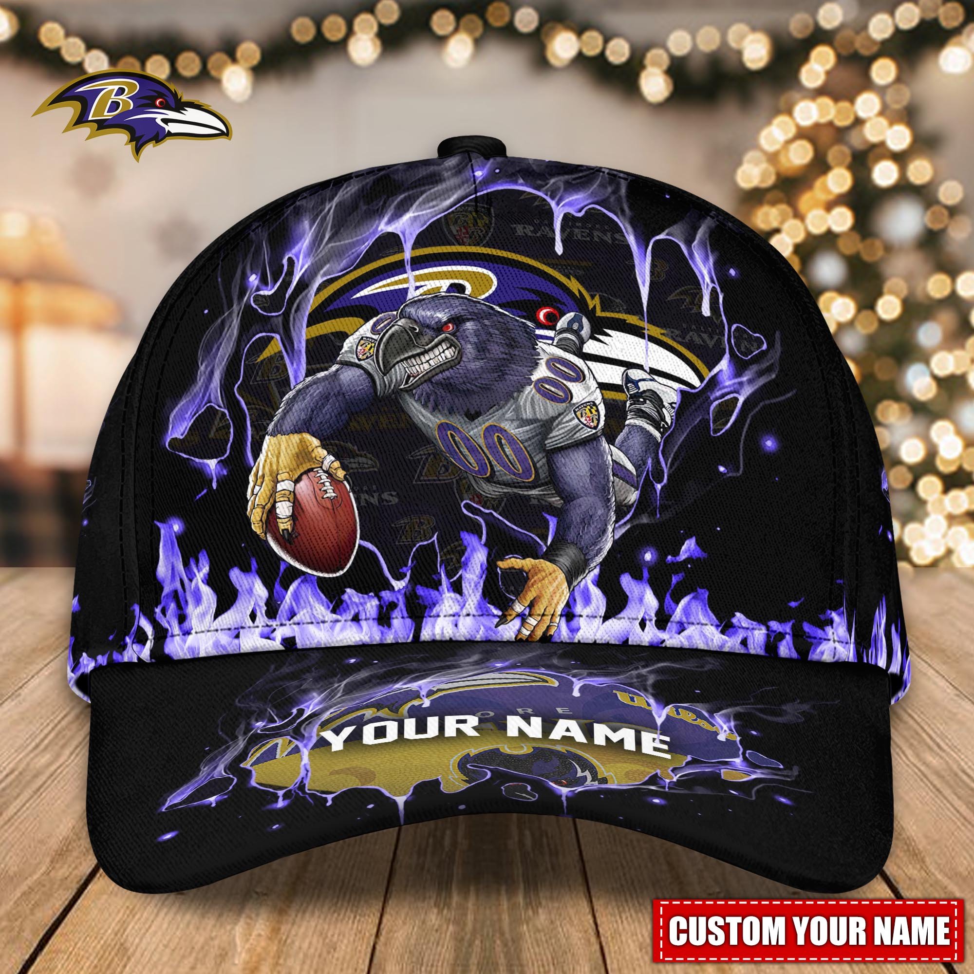 Baltimore Ravens Cap custom Q-47617