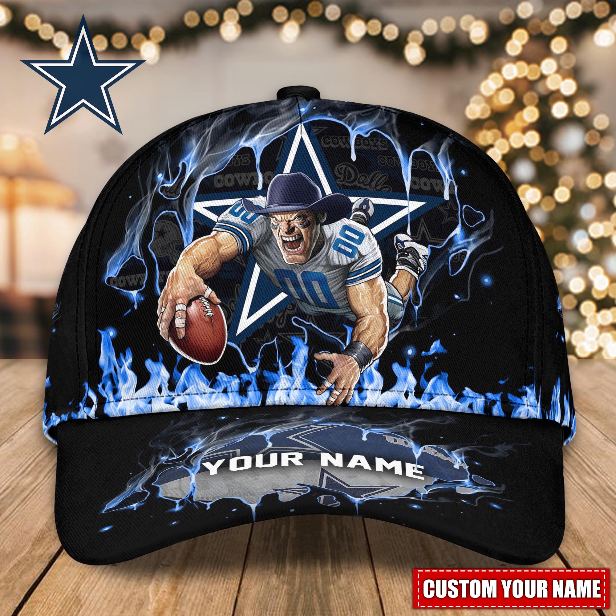 Dallas Cowboys Cap custom Q-47617