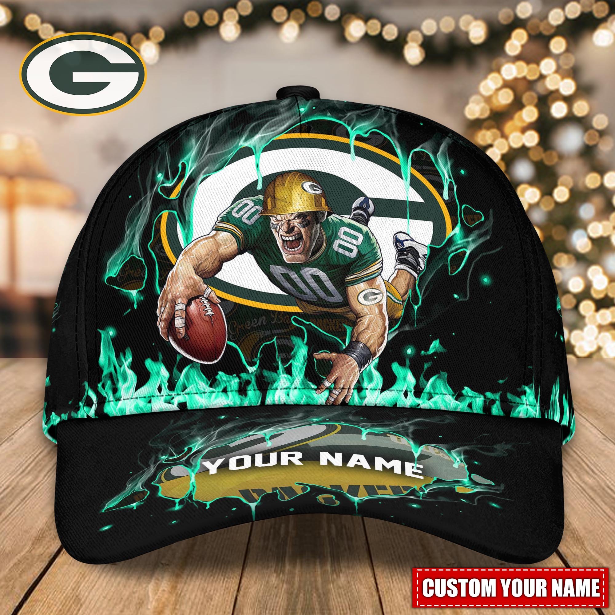 Green Bay Packers Cap custom Q-47617