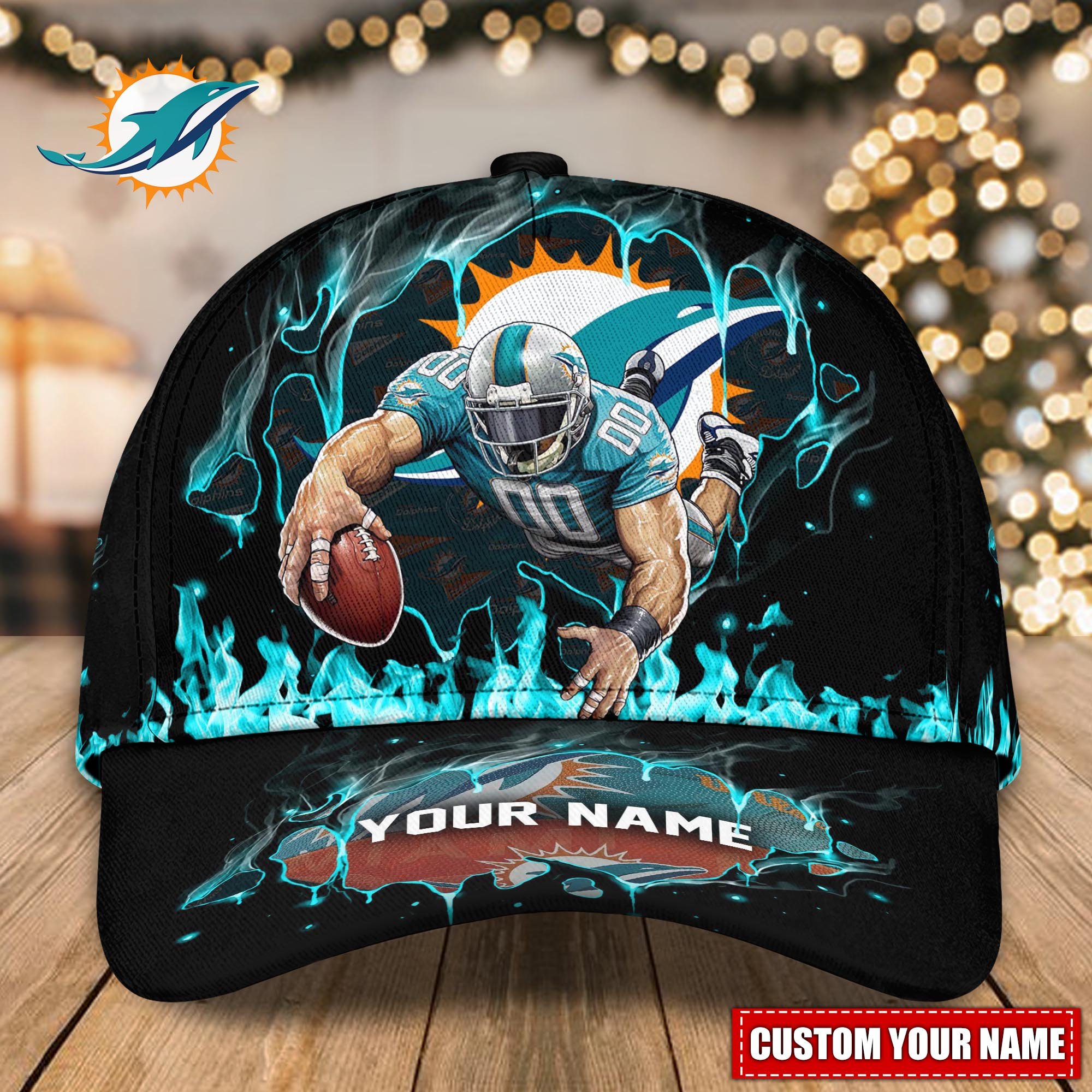 Miami Dolphins Cap custom Q-47617