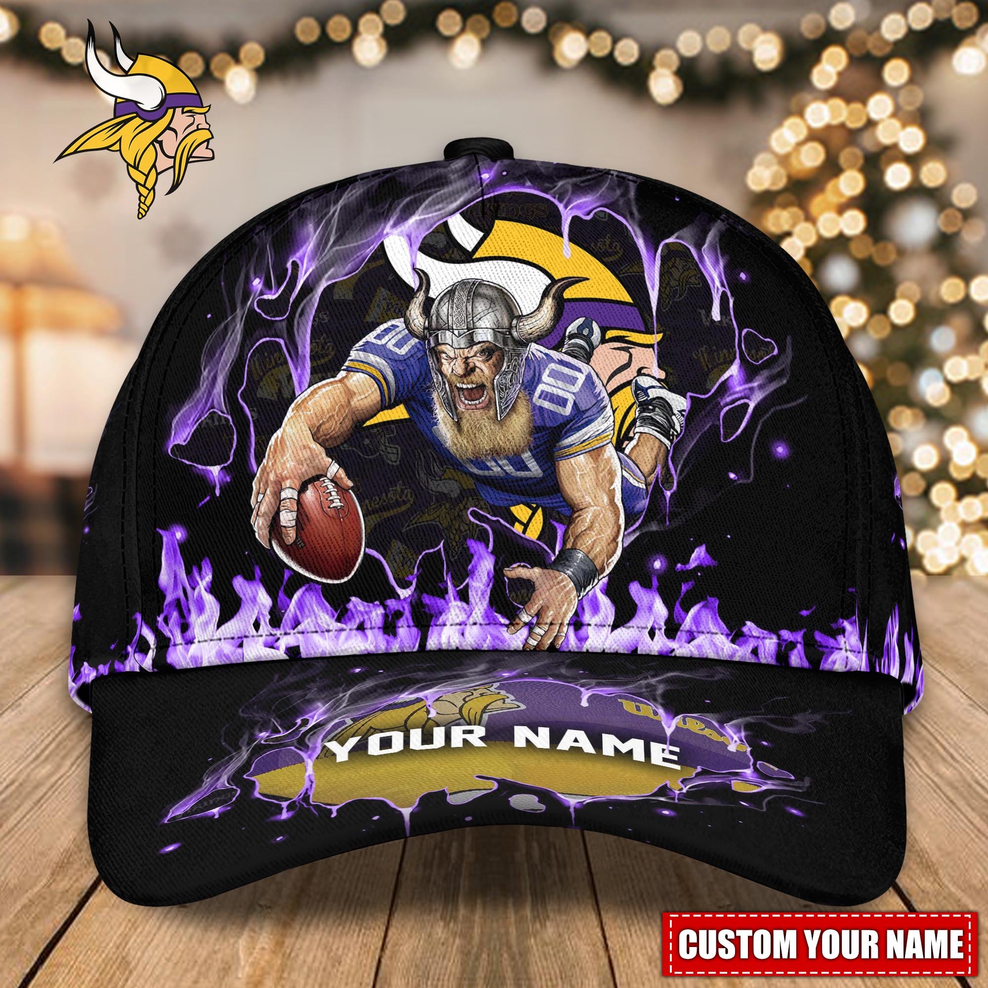 Minnesota Vikings Cap custom Q-47617