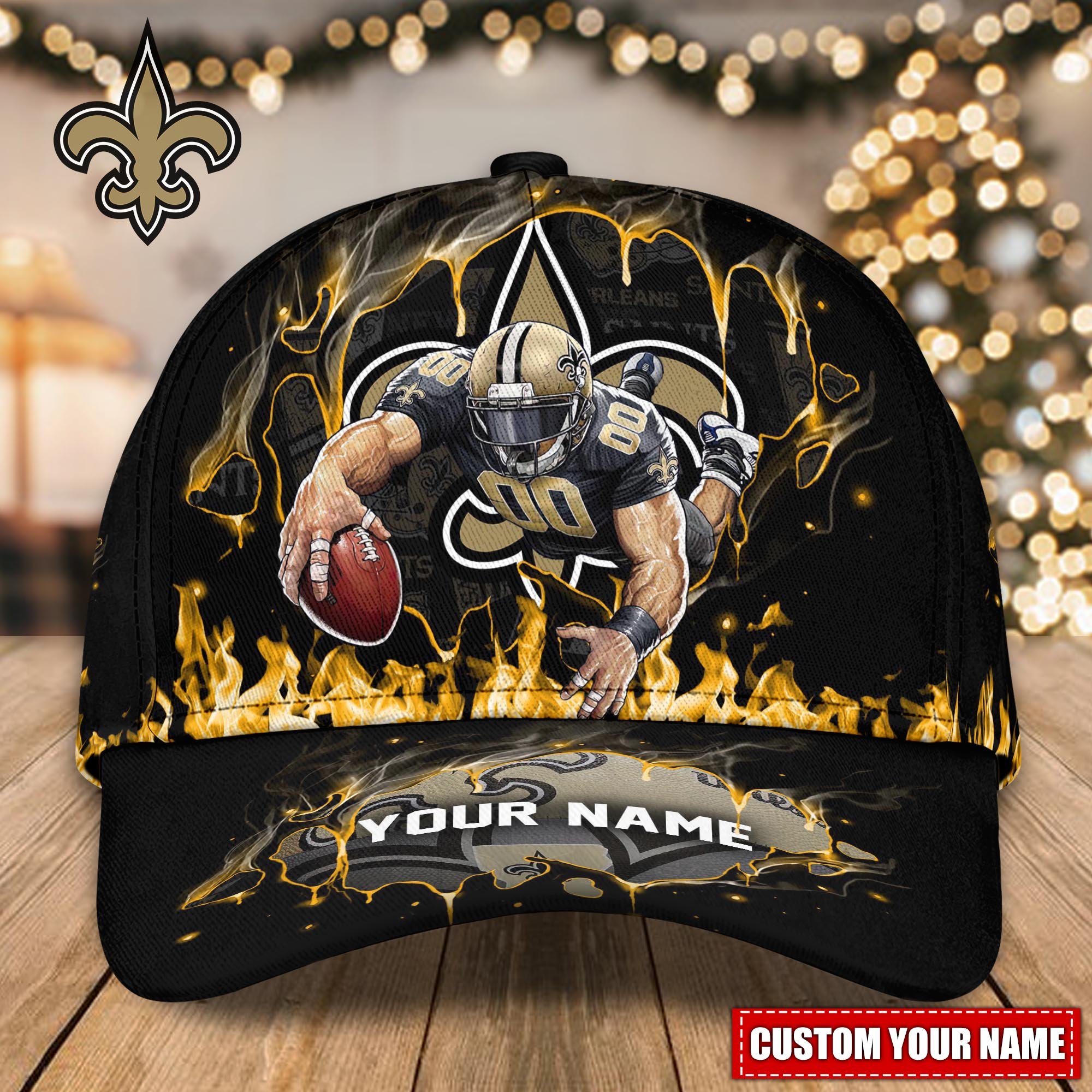 New Orleans Saints Cap custom Q-47617