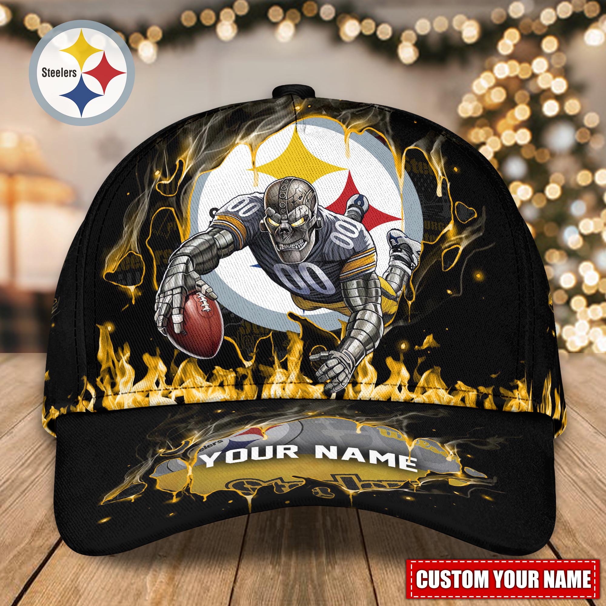 Pittsburgh Steelers Cap custom Q-47617