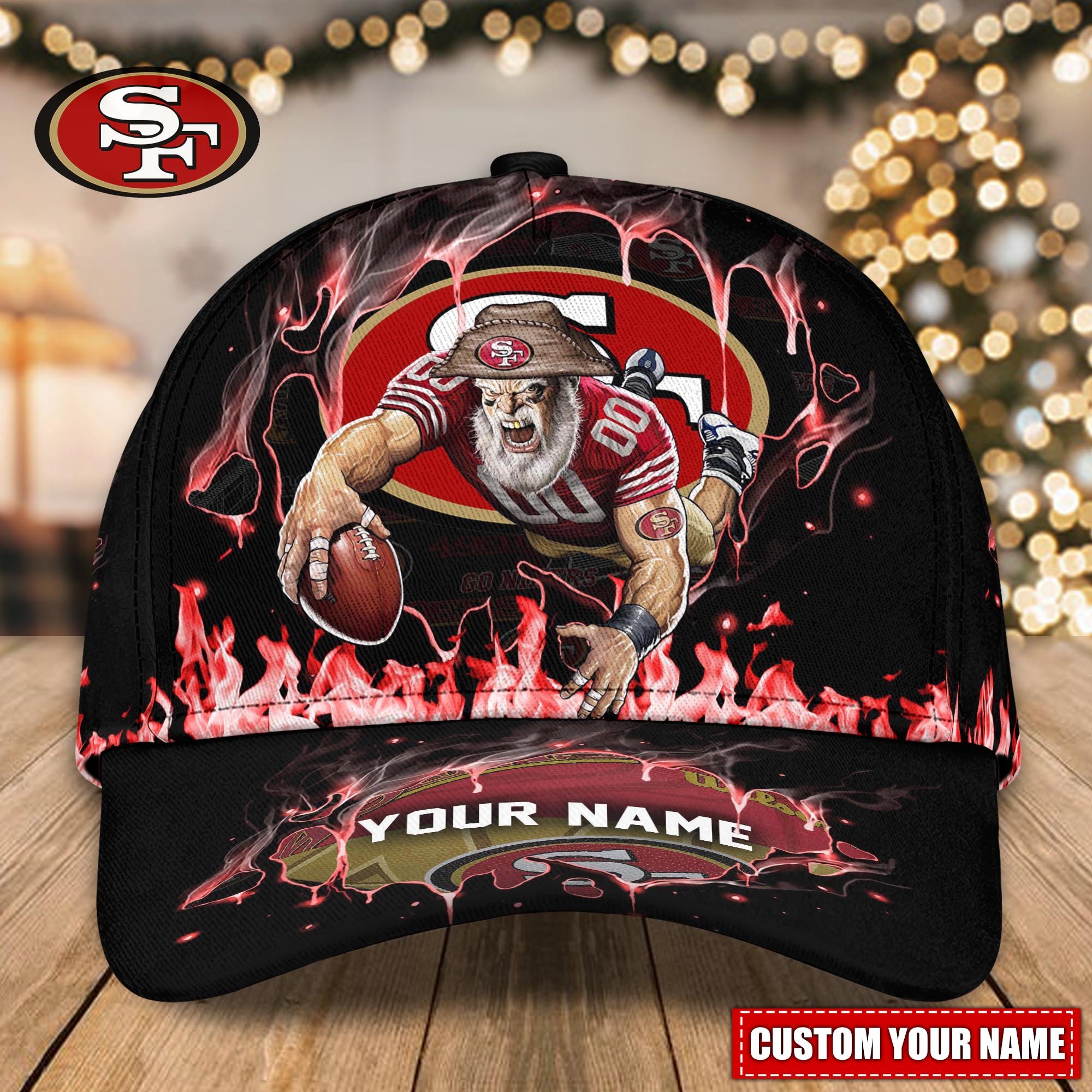 San Francisco 49ers Cap custom Q-47617