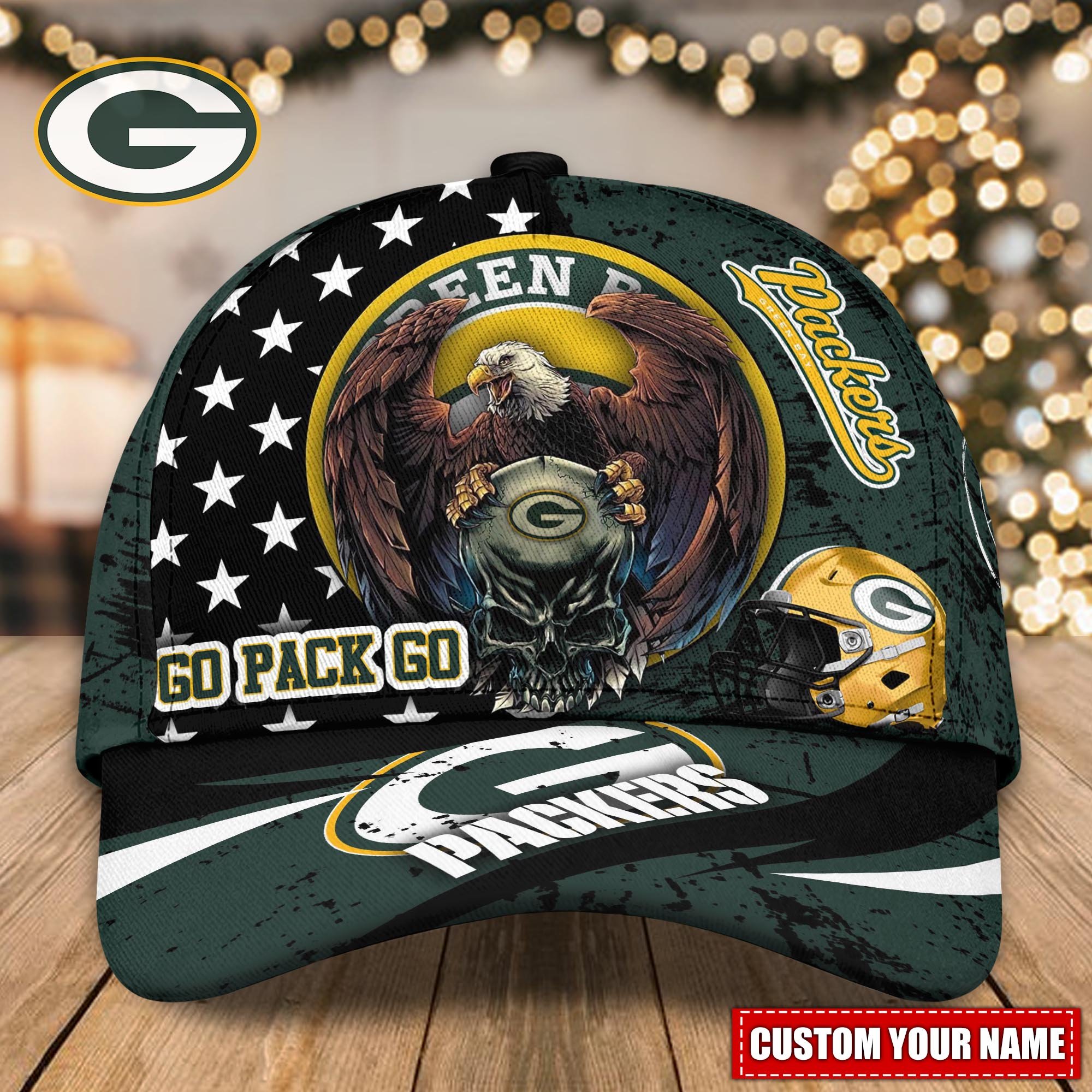Green Bay Packers CAP custom Q-48277