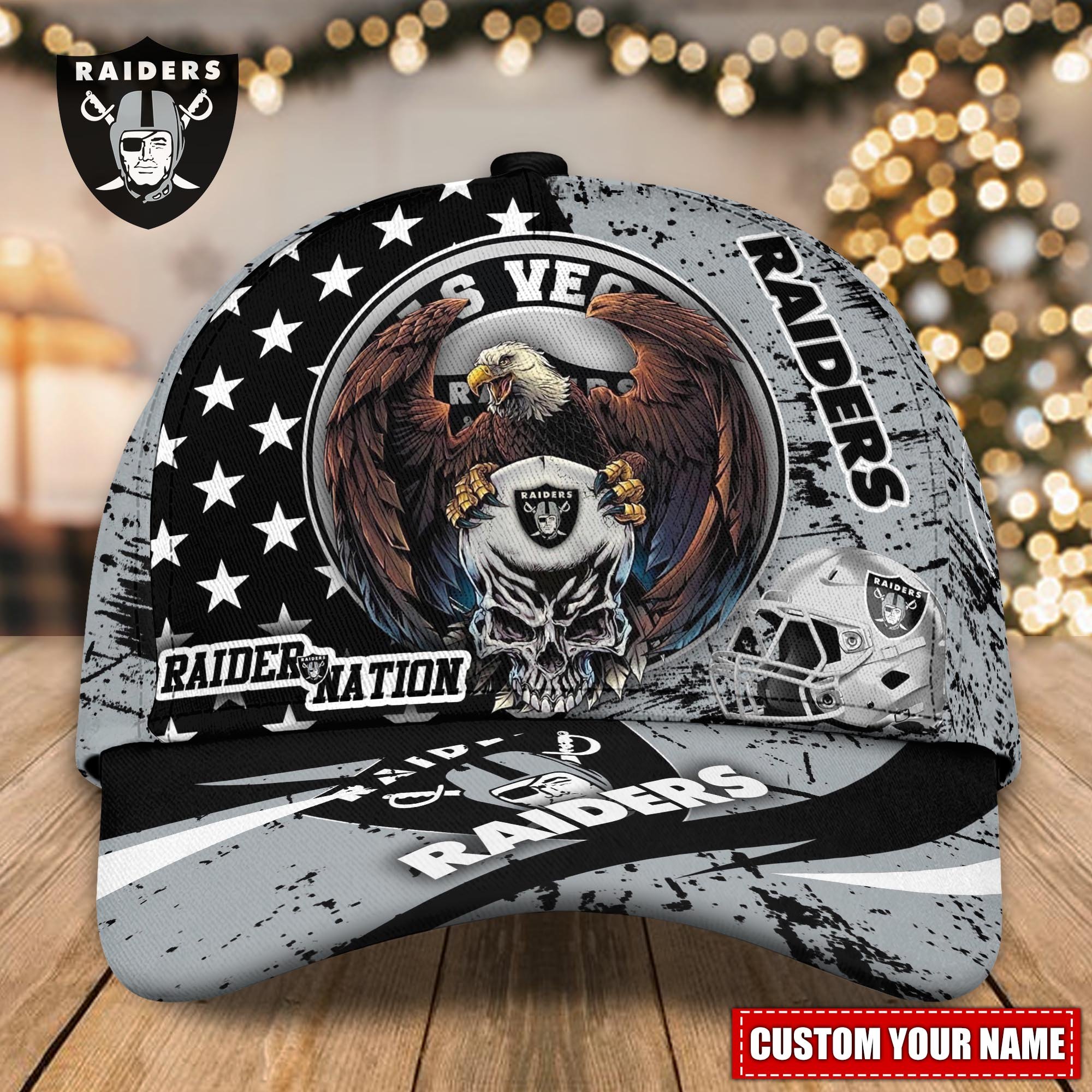 Las Vegas Raiders CAP custom Q-48277