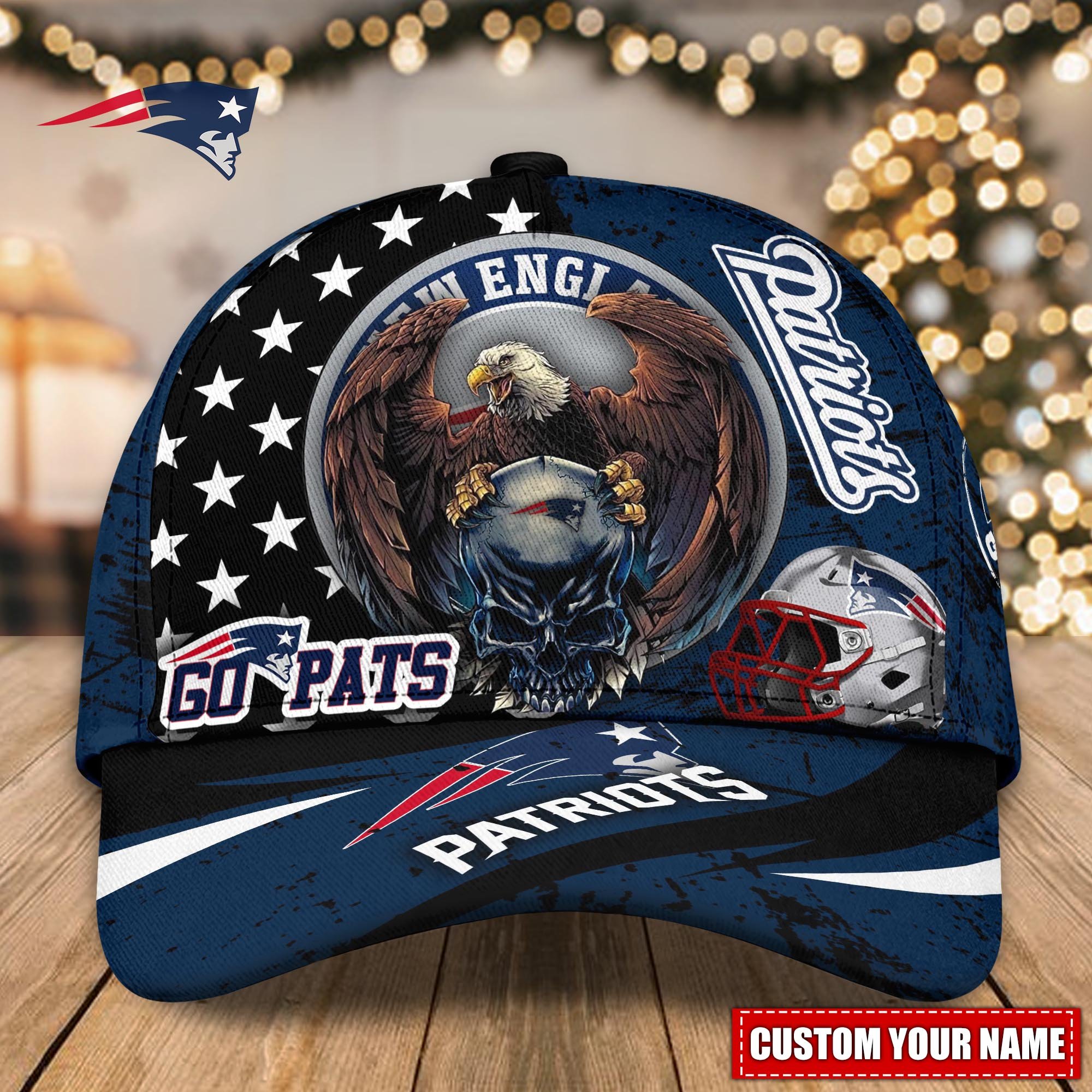 New England Patriots CAP custom Q-48277