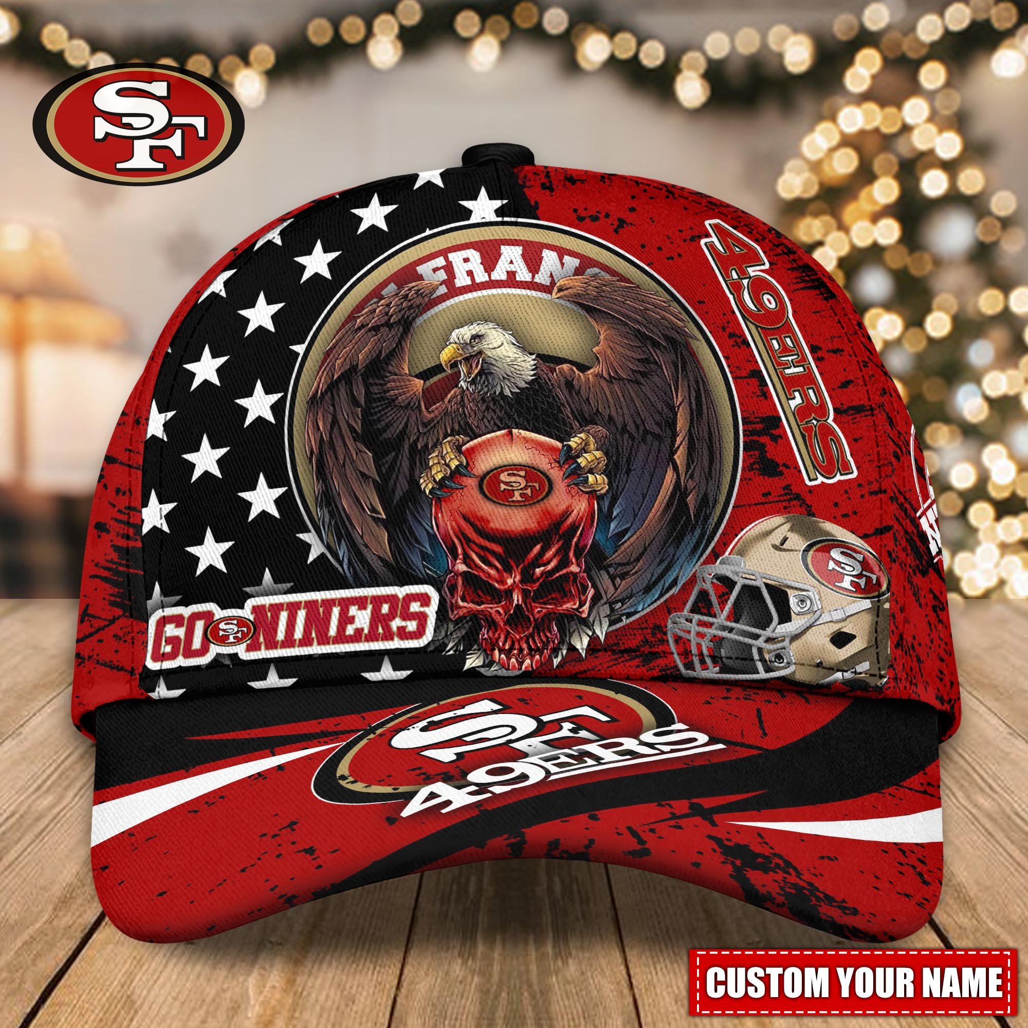 San Francisco 49ers CAP custom Q-48277