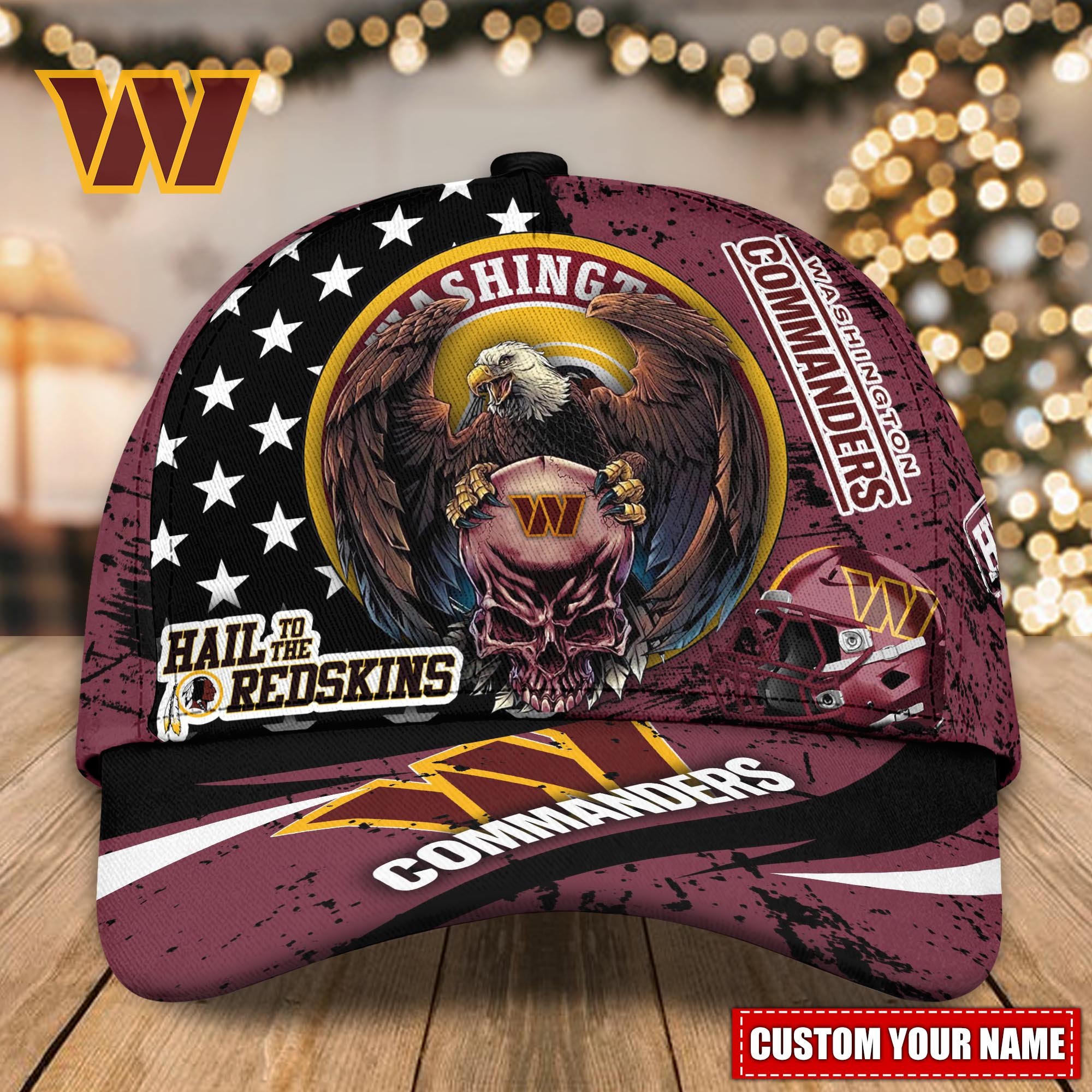 Washington Commanders CAP custom Q-48277