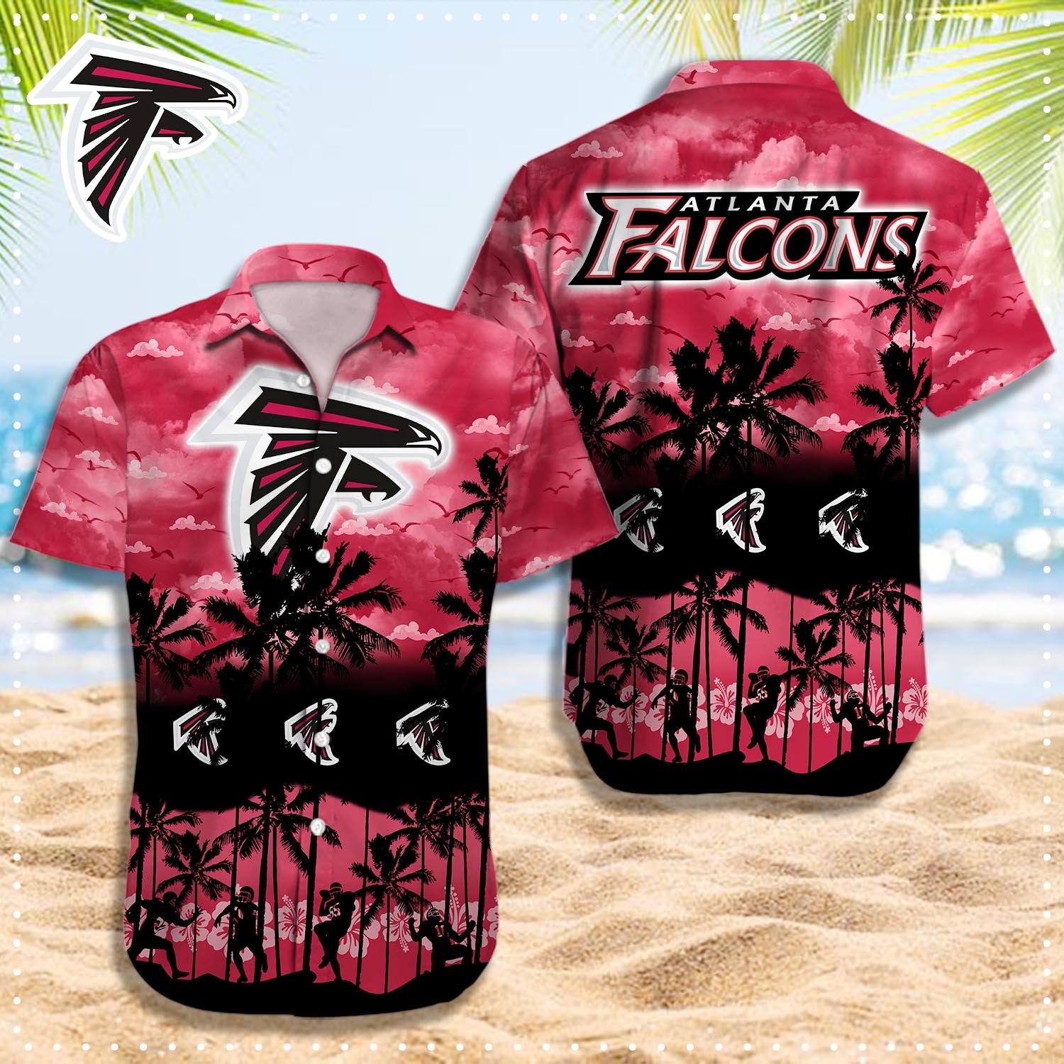 Atlanta Falcons Hawaii Shirt T-48408