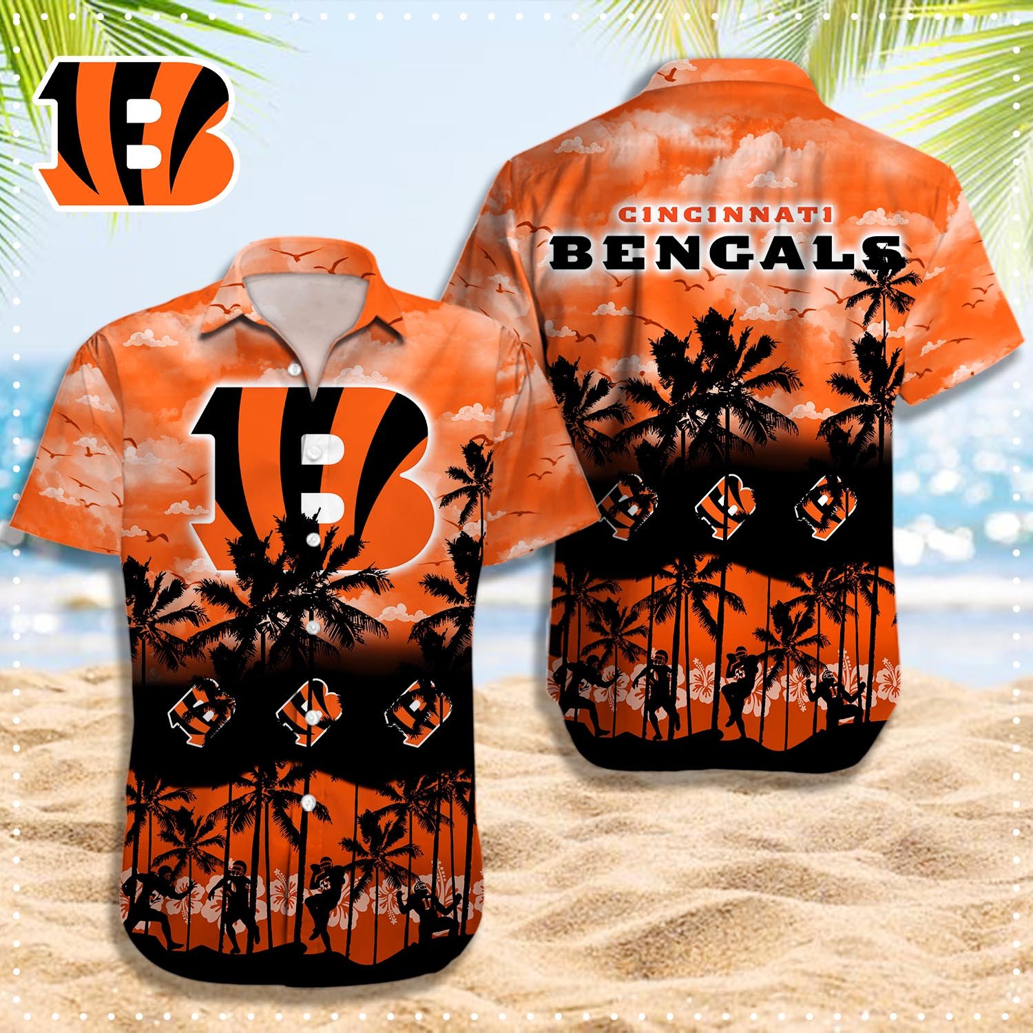 Cincinnati Bengals Hawaii Shirt T-48408