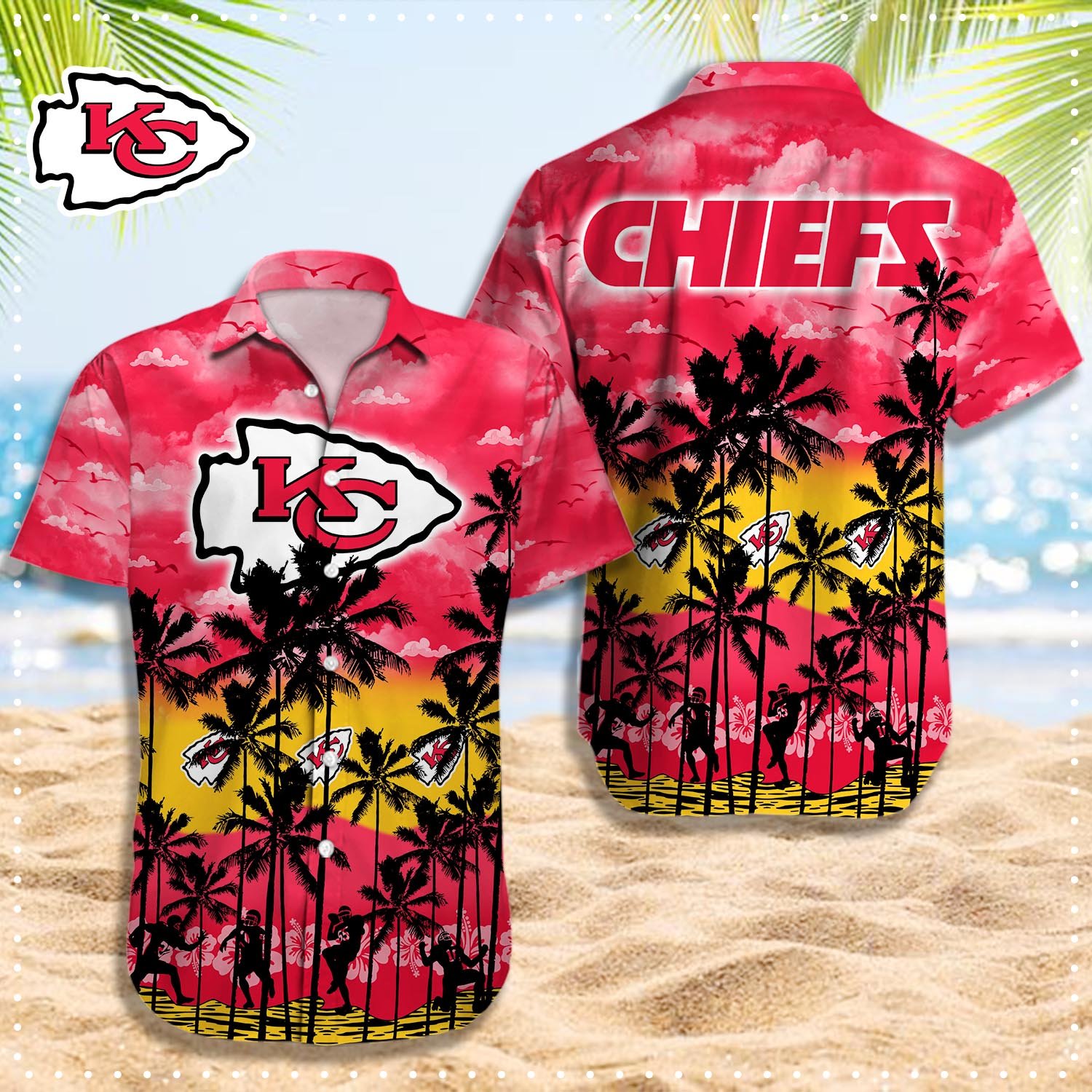 Kansas City Chiefs Hawaii Shirt T-48408