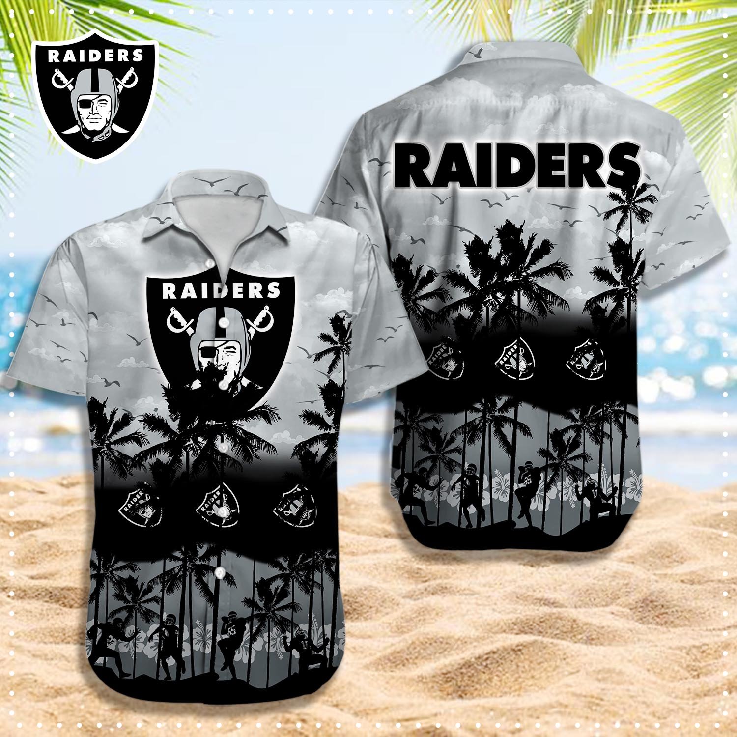 Las Vegas Raiders Hawaii Shirt T-48408