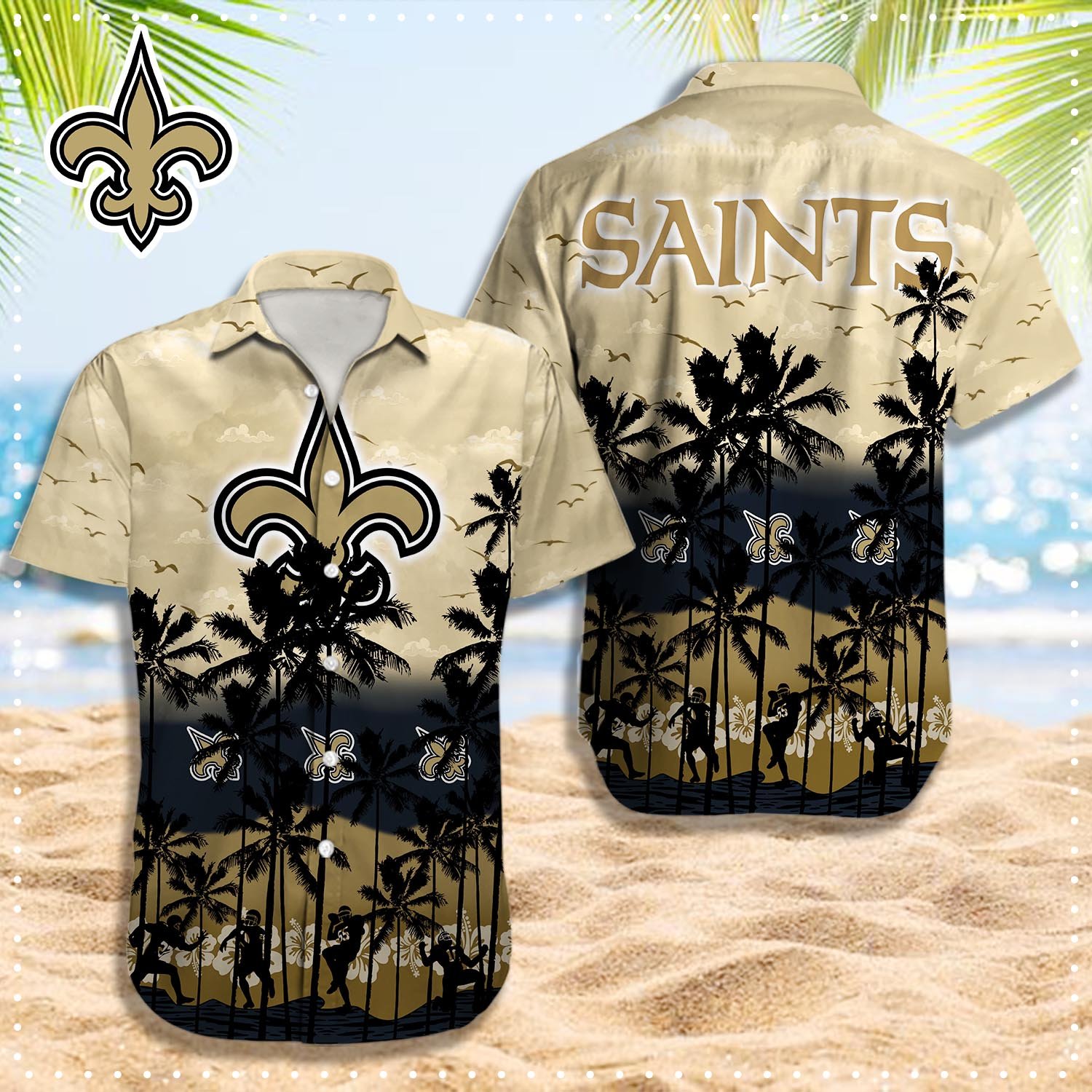 New Orleans Saints Hawaii Shirt T-48408