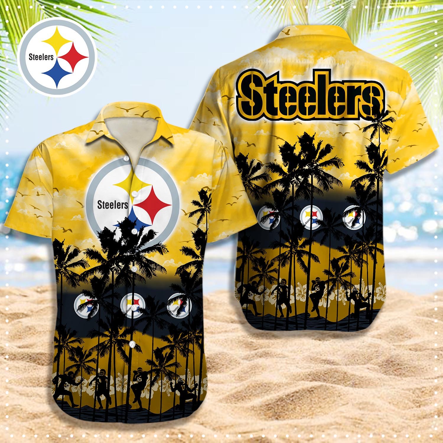 Pittsburgh Steelers Hawaii Shirt T-48408