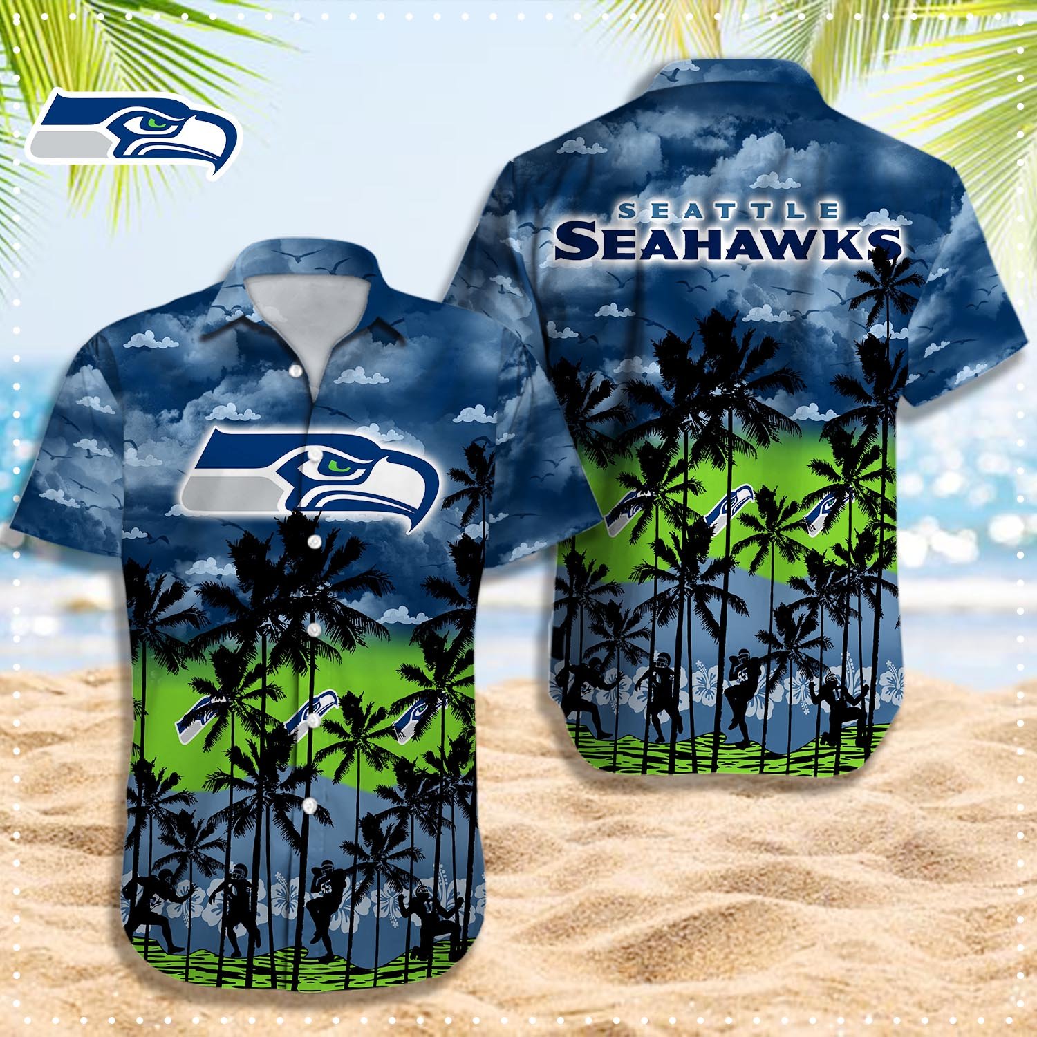 Seattle Seahawks Hawaii Shirt T-48408