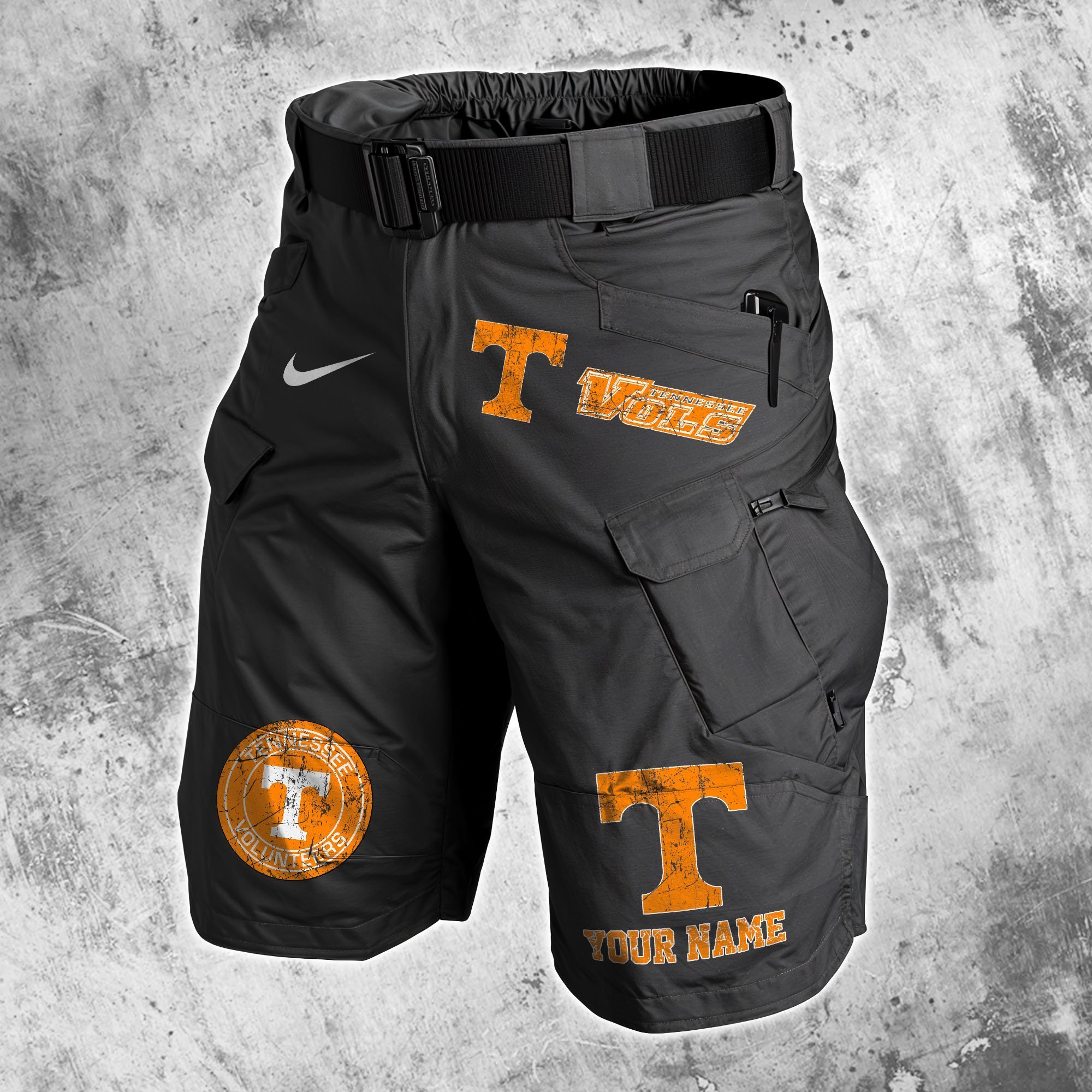 Tennessee Volunteers  Men Cargo Shorts Custom Your Name, Football Lovers Clothings, Gifts For Football Lovers  EHIVM-59607