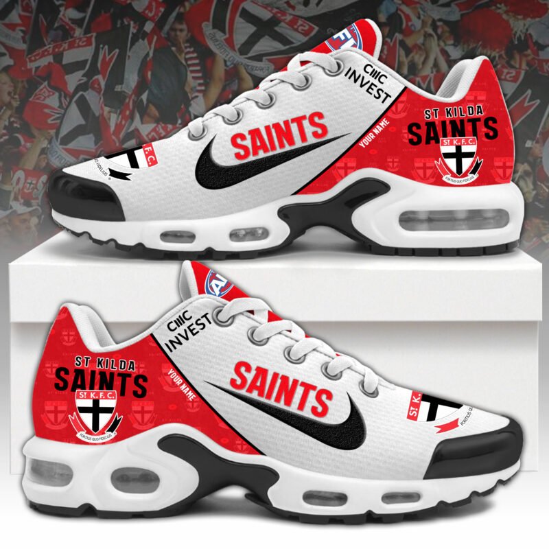 St Kilda Saints TN Shoes Custom Your Name, Football Team Shoes, Sport Fan Gifts EHIVM-59672