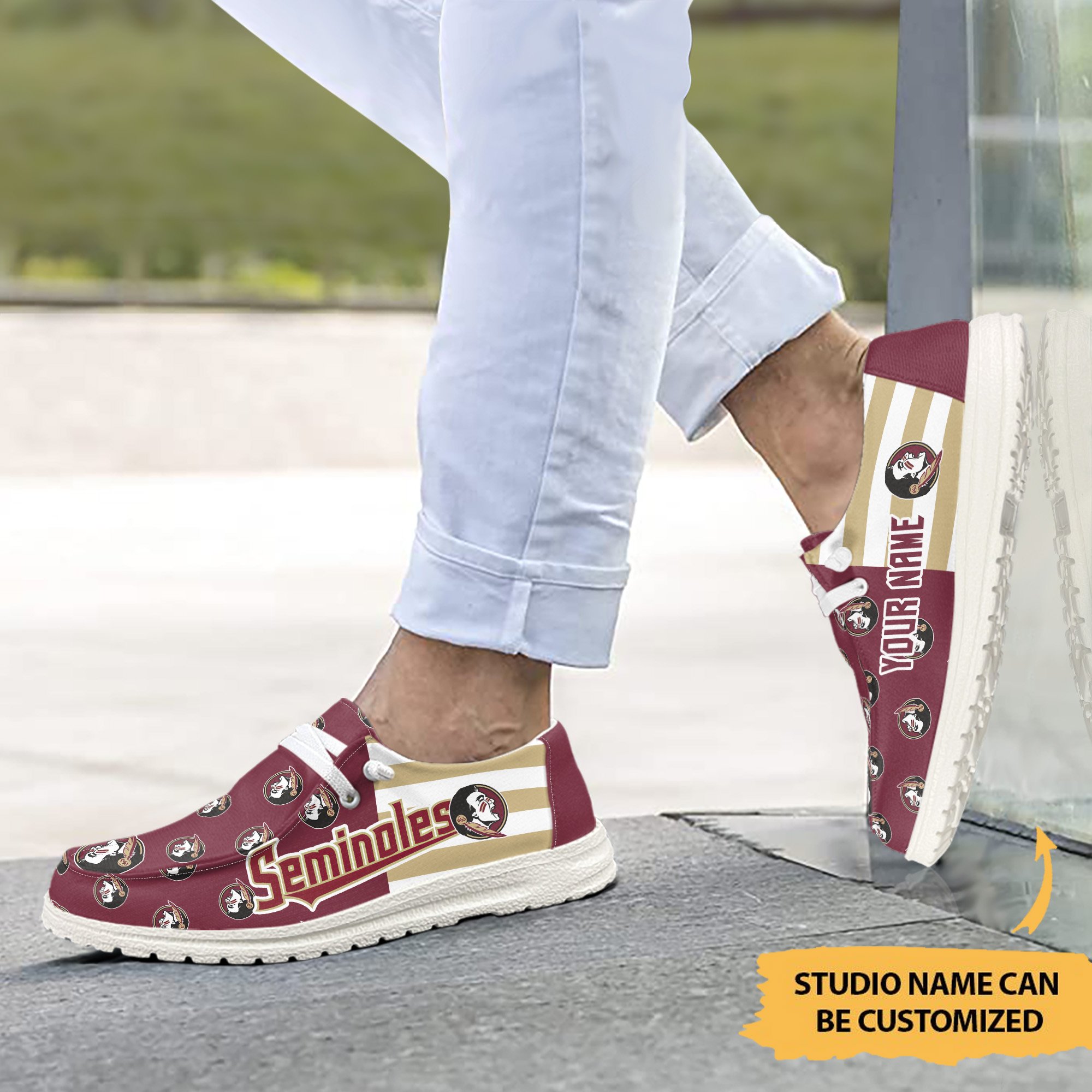 Florida State Seminoles Hey-D Shoes custom
